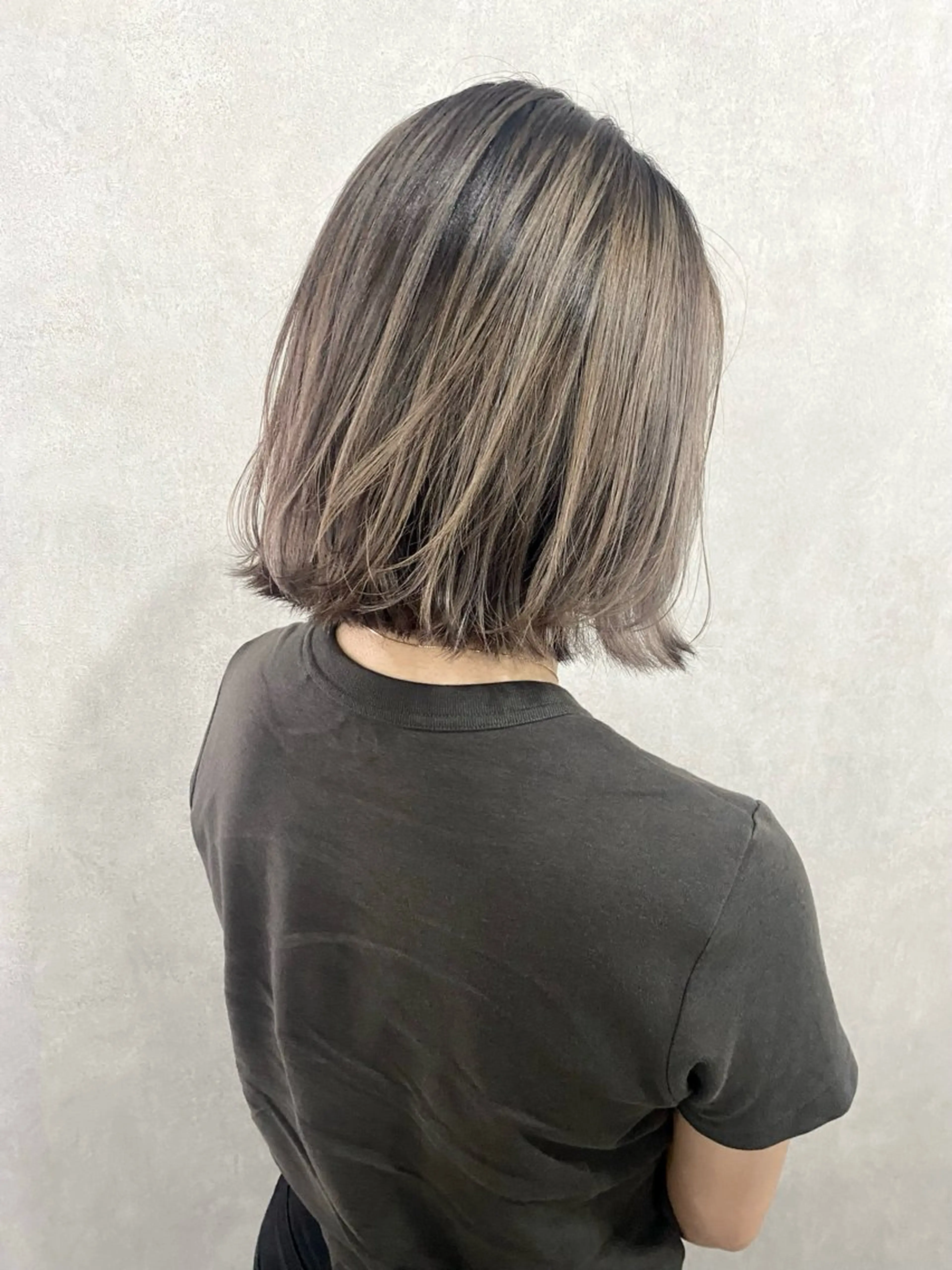 ミディアム レイヤーカット ヘアカラー トリートメント 💎lino _by _ACNE💎 🧸のヘアスタイル