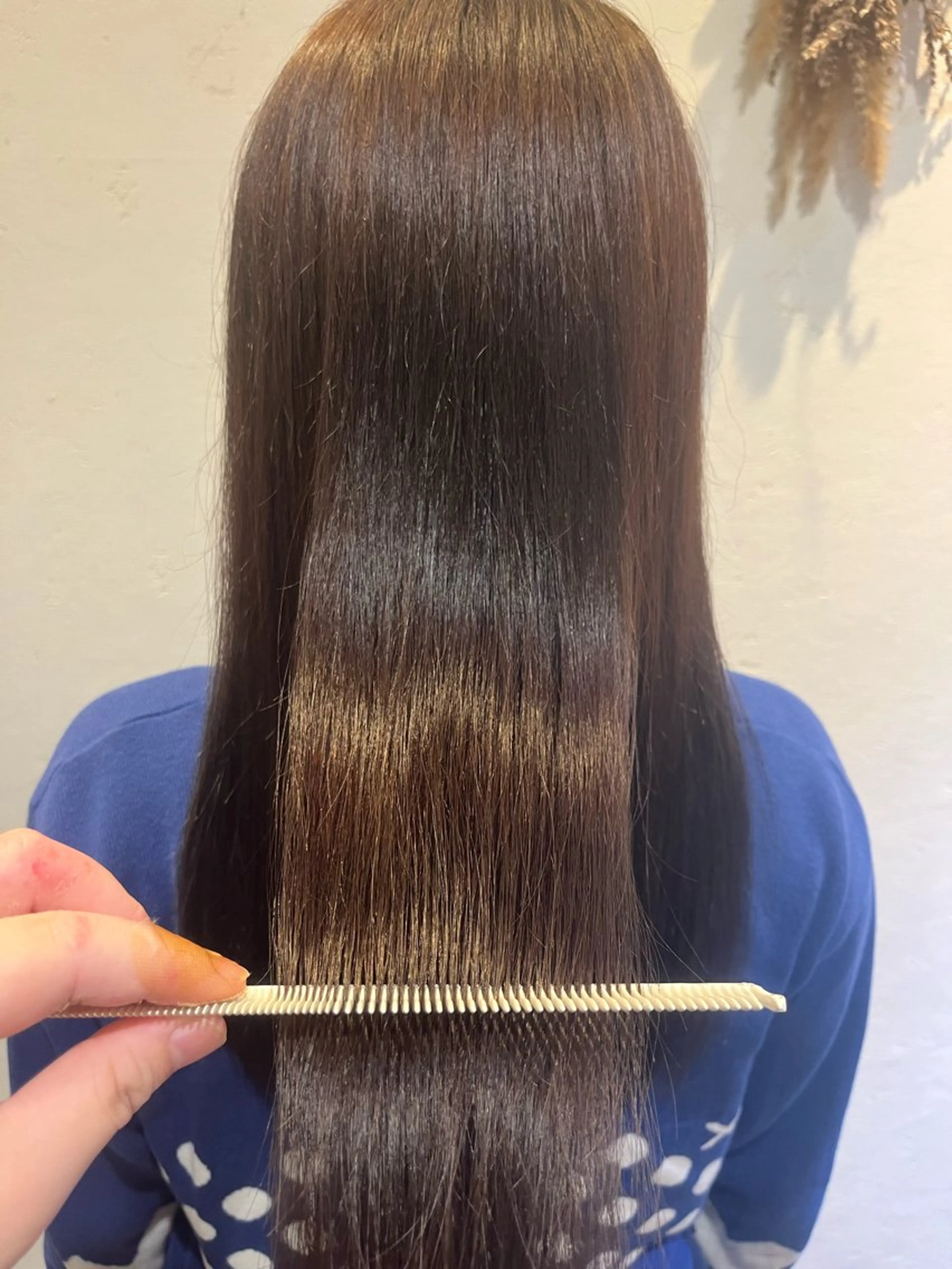 セミロング カラー カット ヘアカラー トリートメント デビューモデル募集 曳舟FUKUDAのヘアスタイル