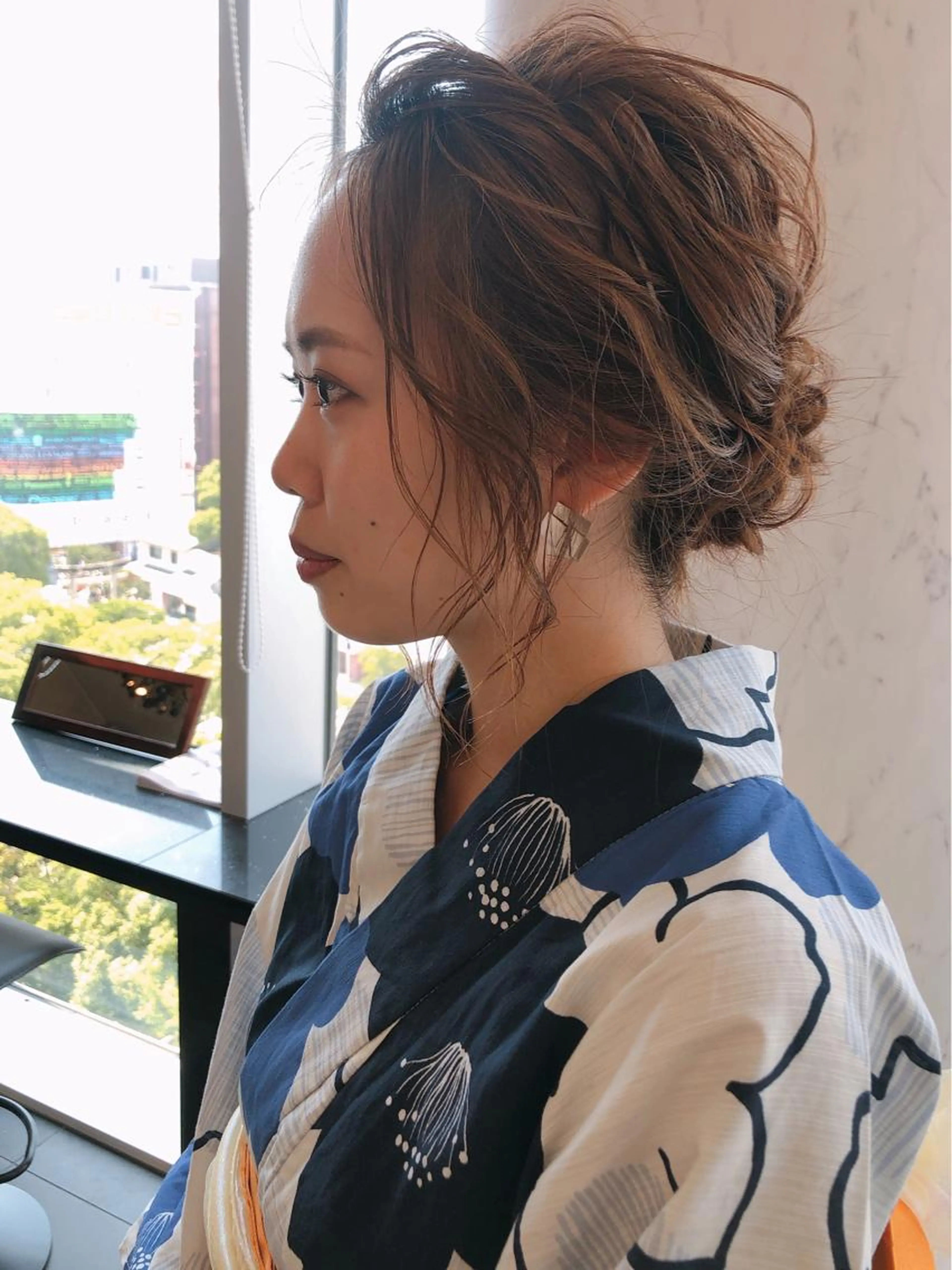 浴衣➕ヘアセットの写真