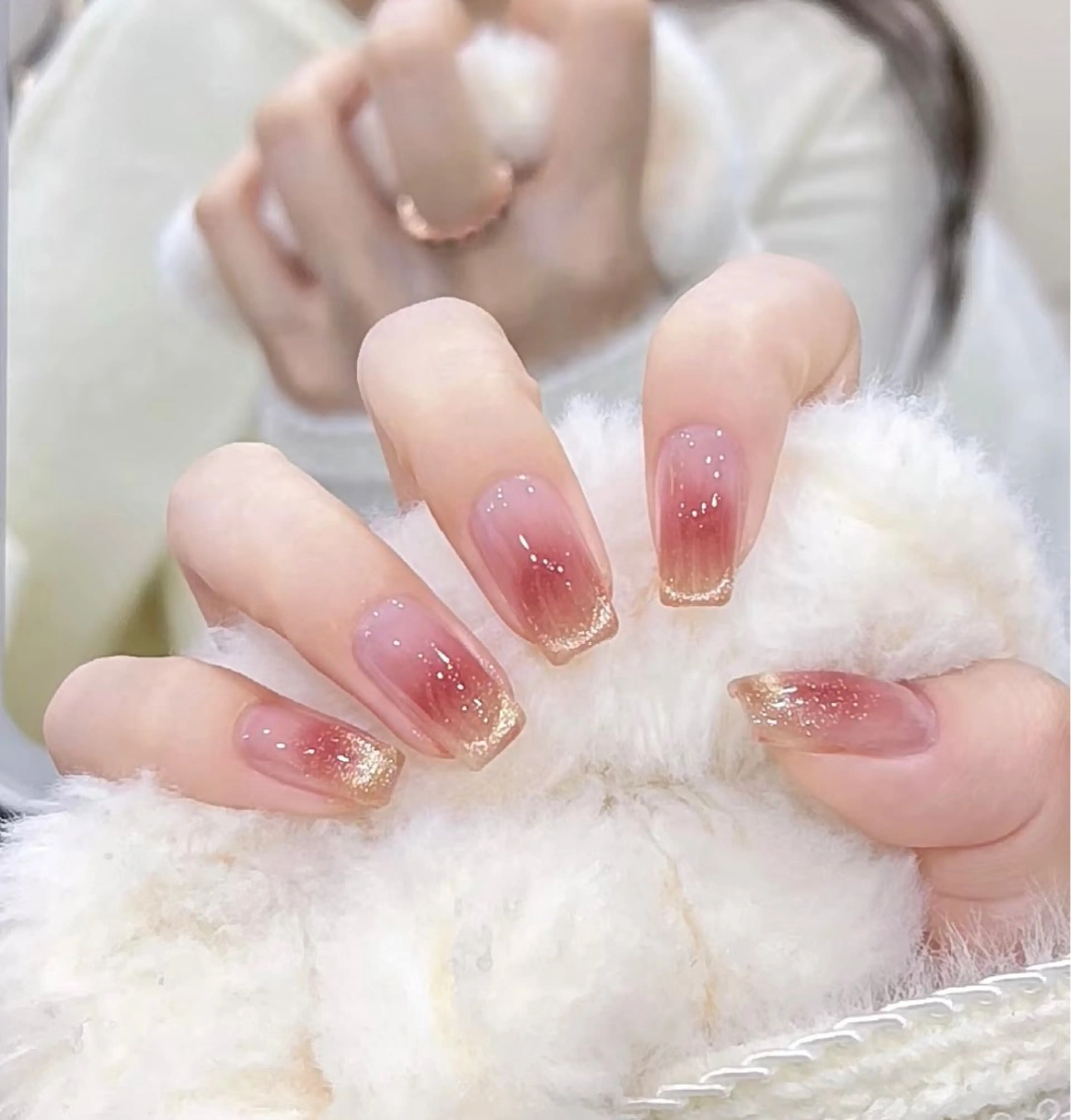 ネイル ハンドネイル ハンドケア 🍑 momo_nailのネイルデザイン