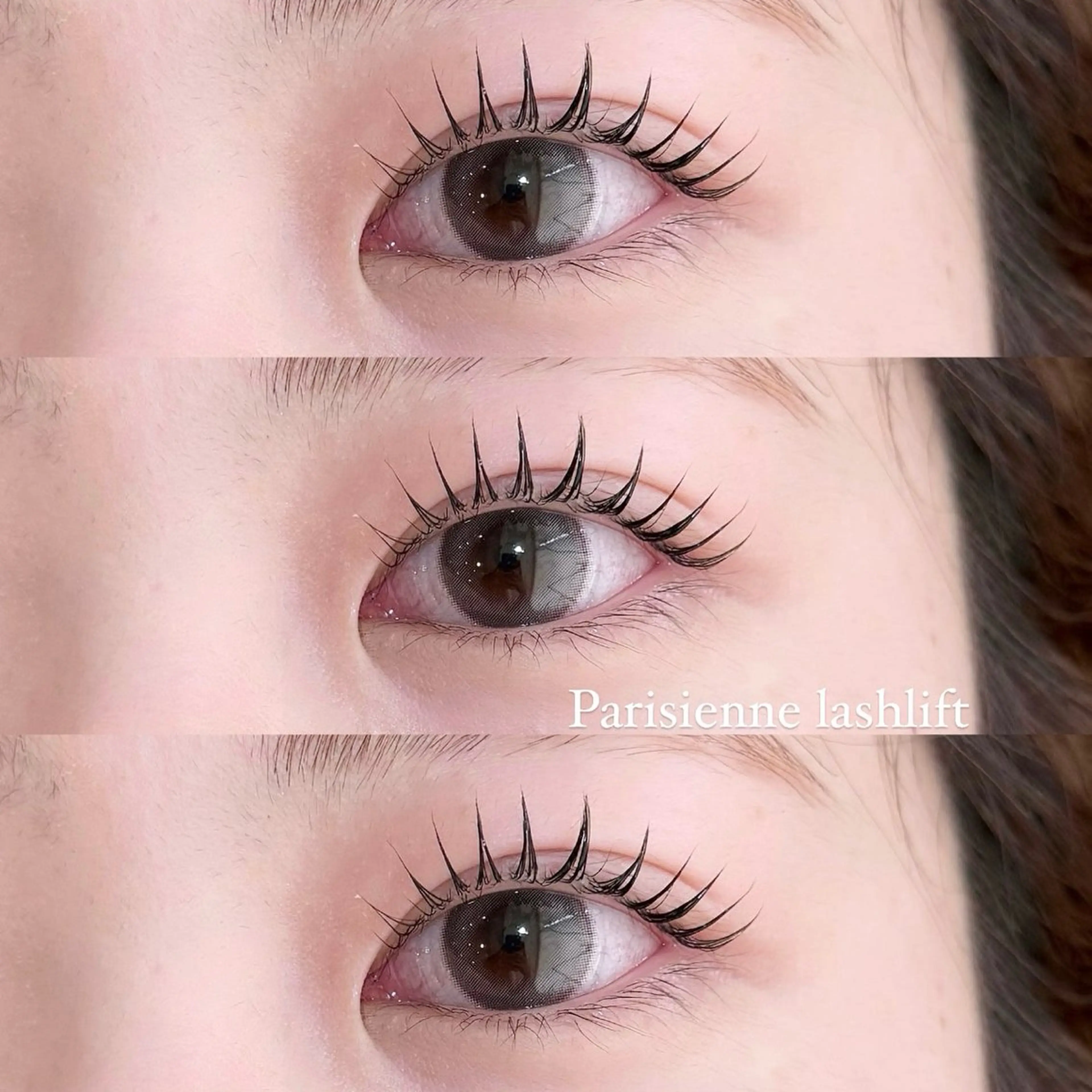 マツエク・マツパ ナチュラル パリジェンヌラッシュリフト 千島 里歩のマツエク・マツパデザイン