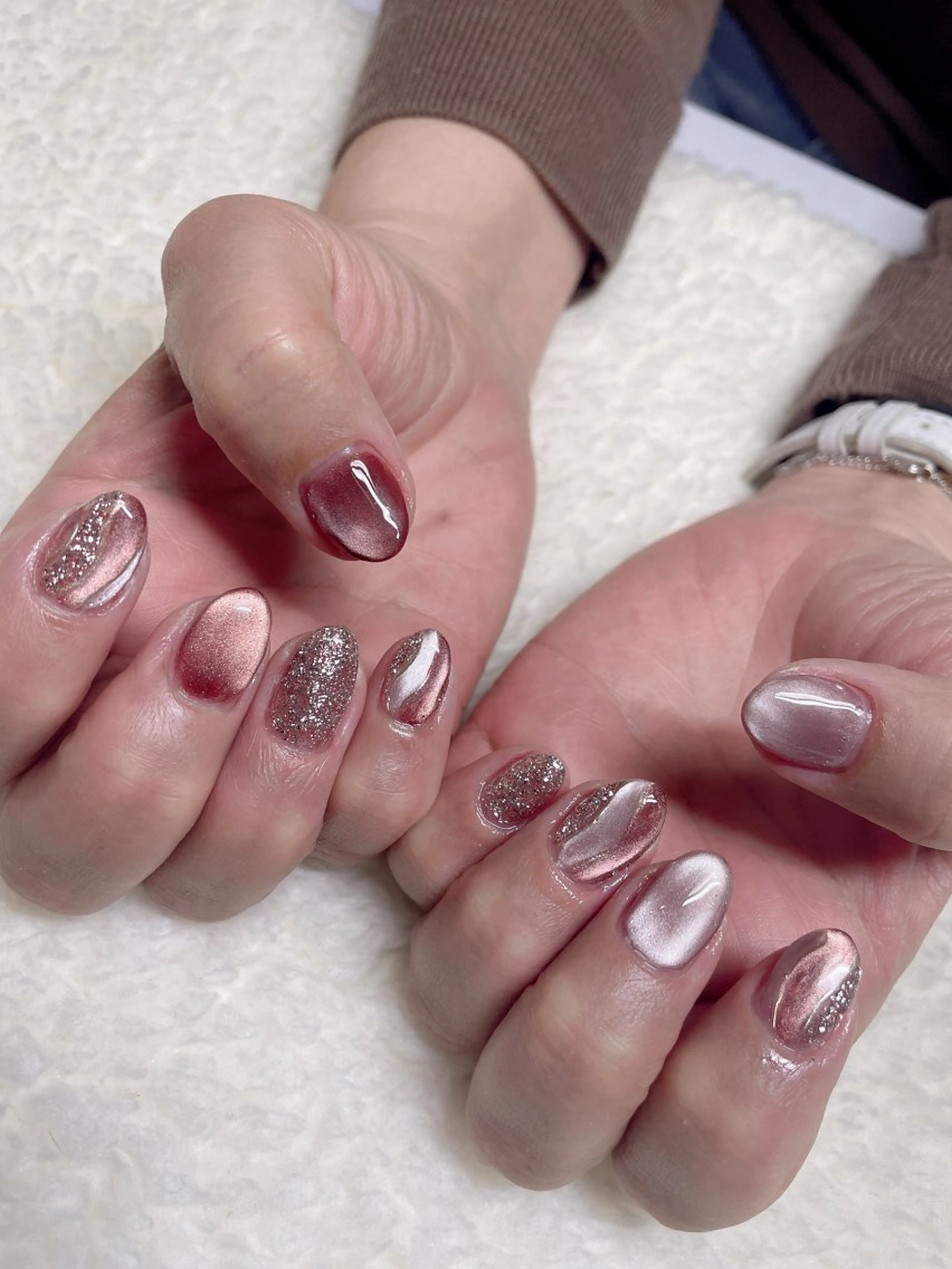 ネイル マグネットネイル nailsalon MILAのネイルデザイン