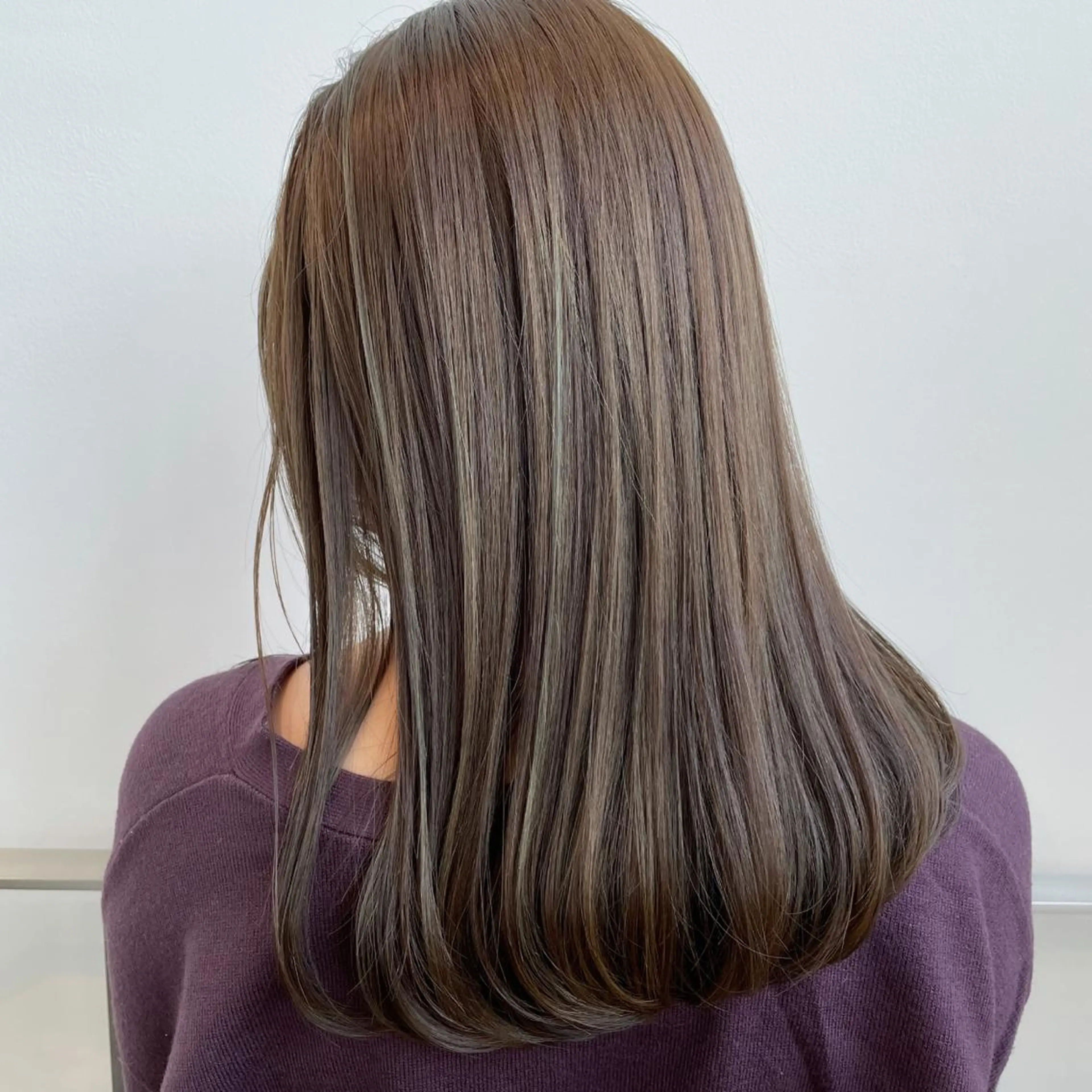 ミディアム カラー ヘアアレンジ ミニボブ/ブリーチ 🌈MISATOのヘアスタイル