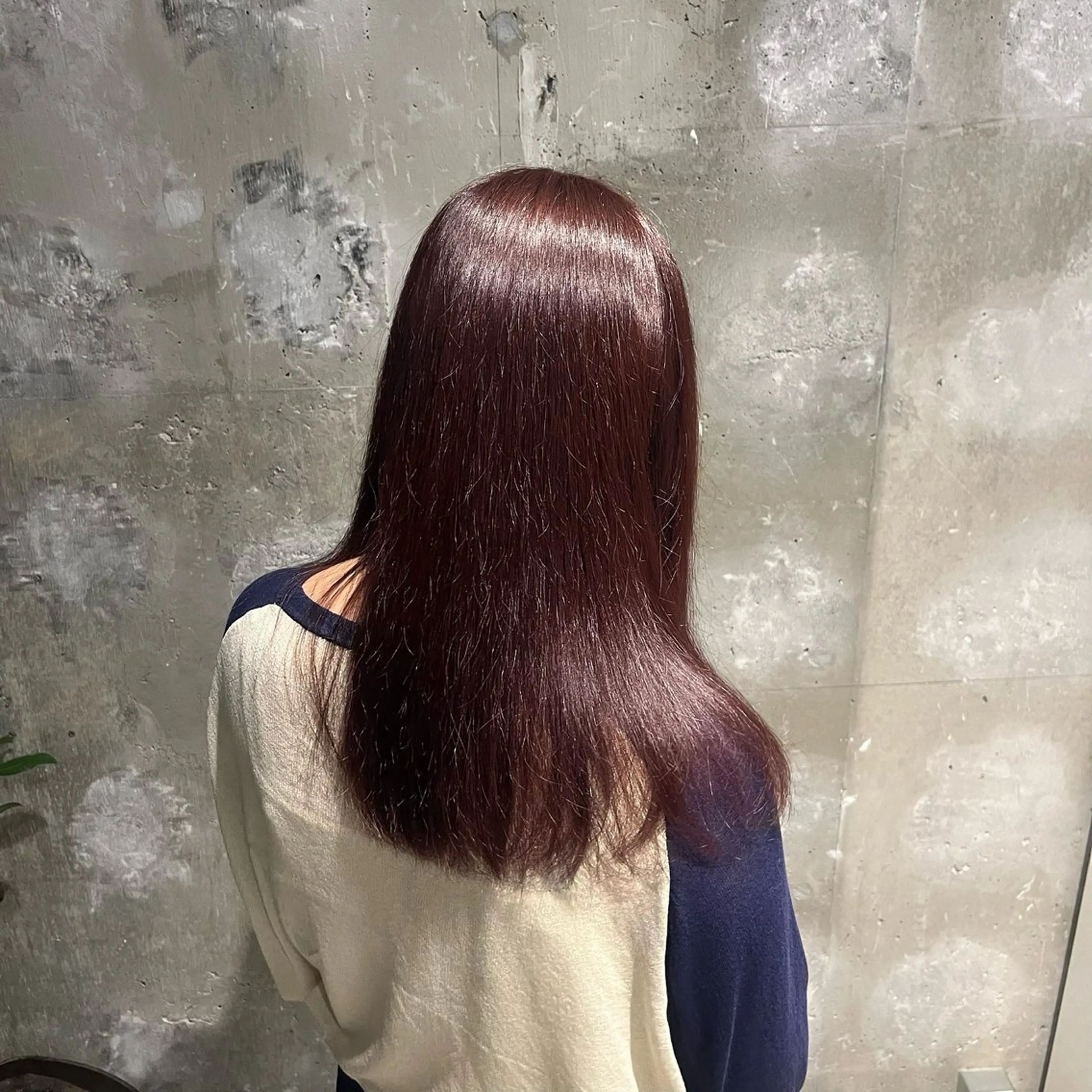 カラー ブラウンカラー ラベンダーカラー 橋本 士のヘアスタイル