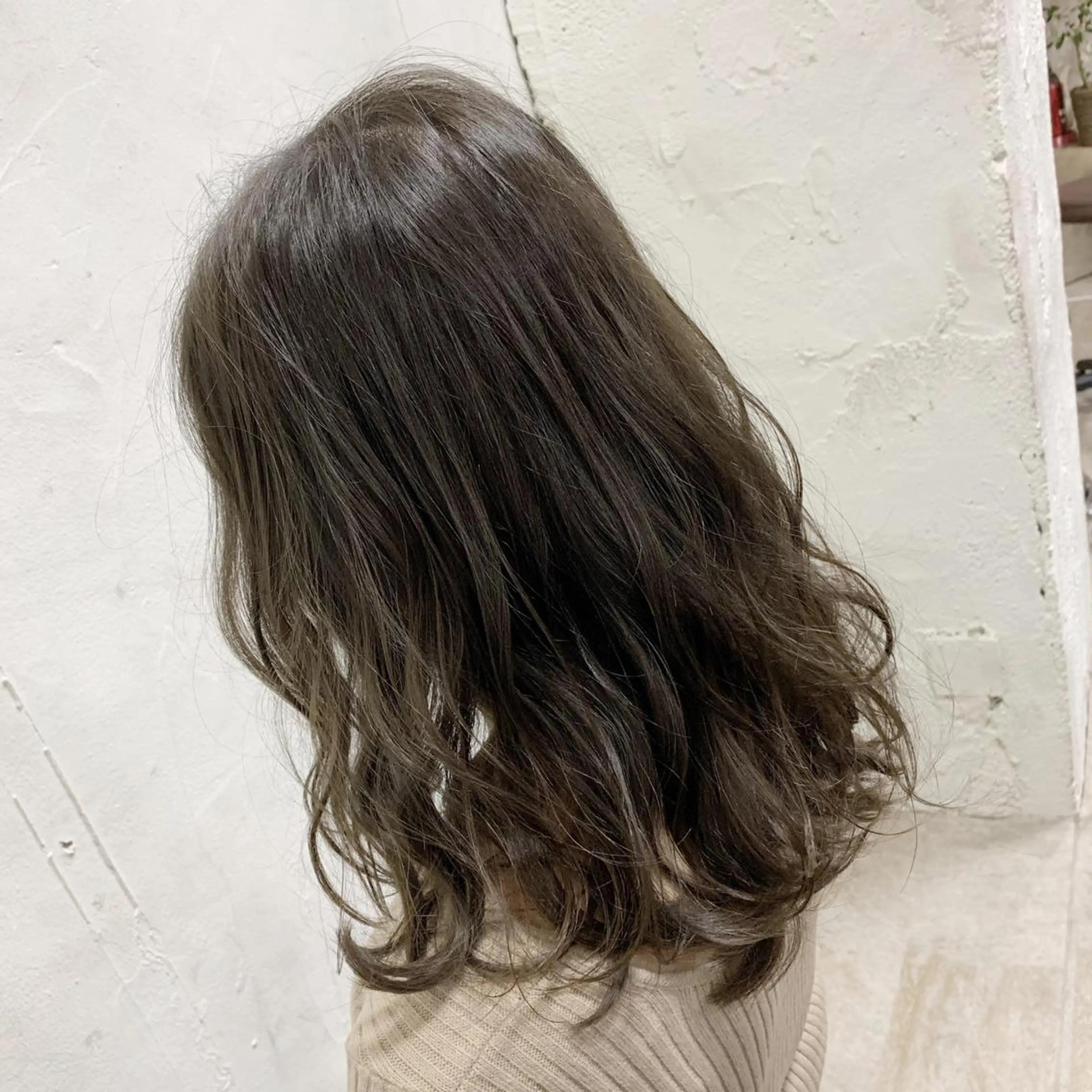 ミディアム カラー カット ヘアカラー トリートメント レイヤー/髪質改善✨ sumi（スミ）のヘアスタイル