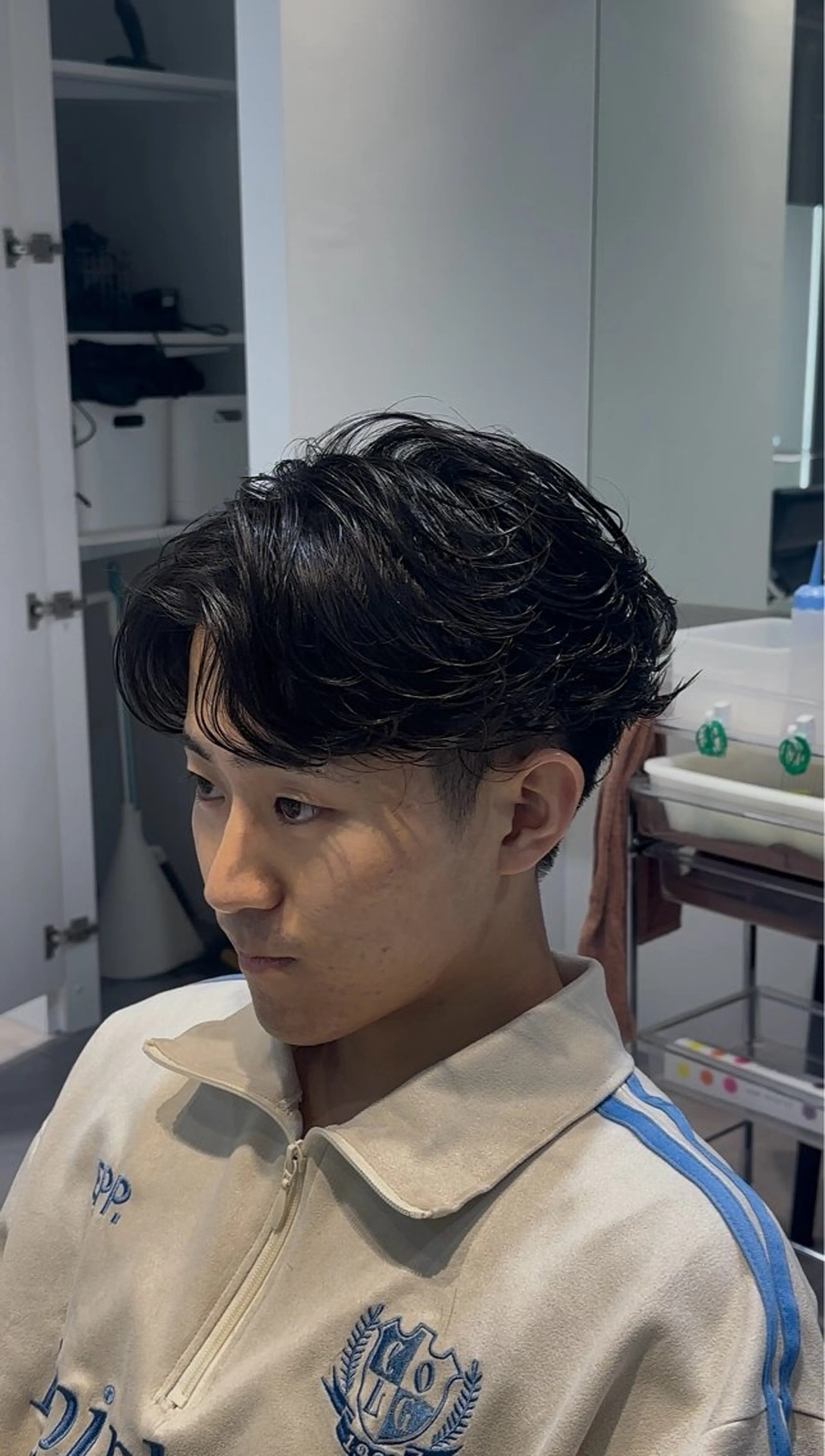 ショート パーマ 似合わせパーマ🔥 河浪 大智のヘアスタイル