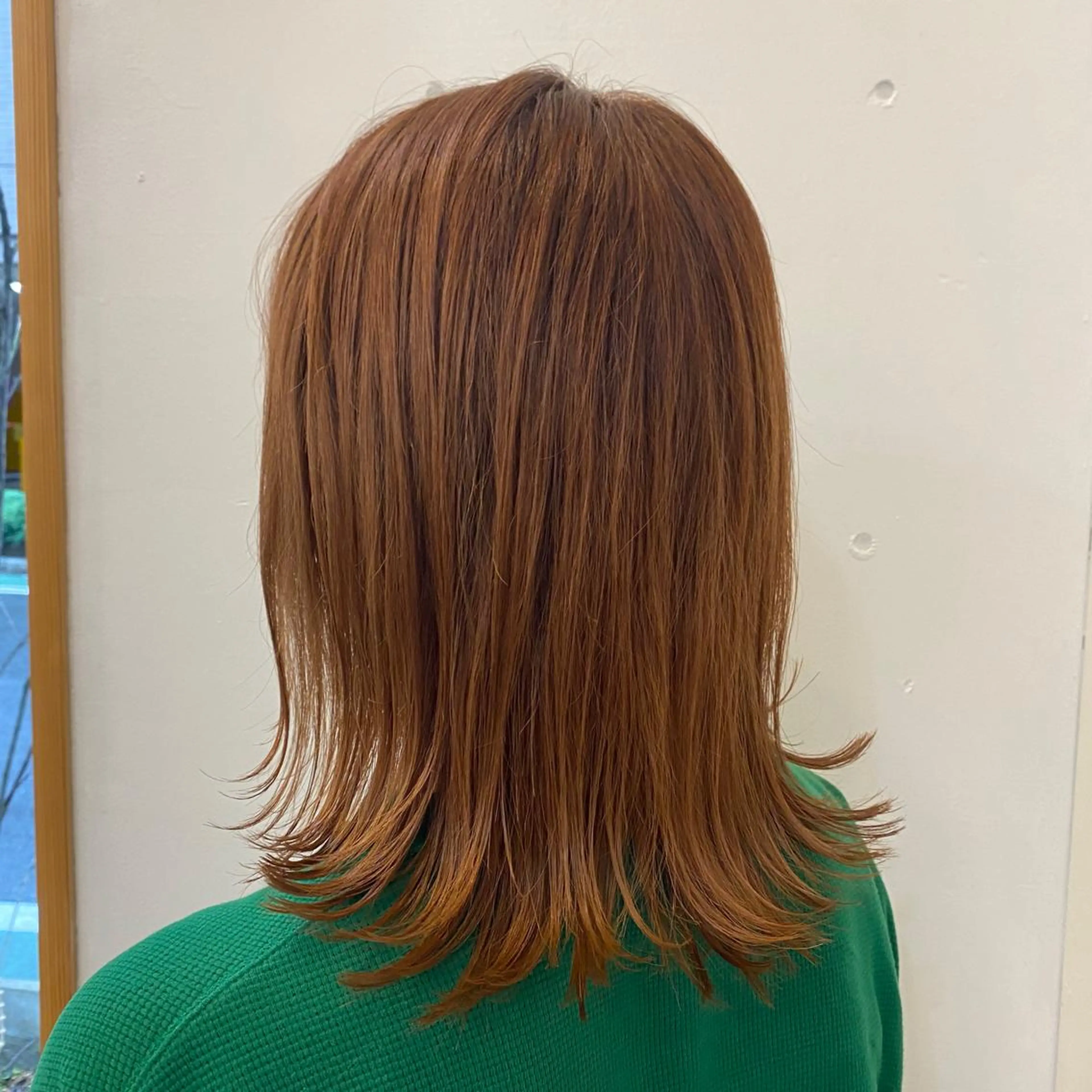 ミディアム カラー 🪭risa 暖色/レイヤー🪭のヘアスタイル