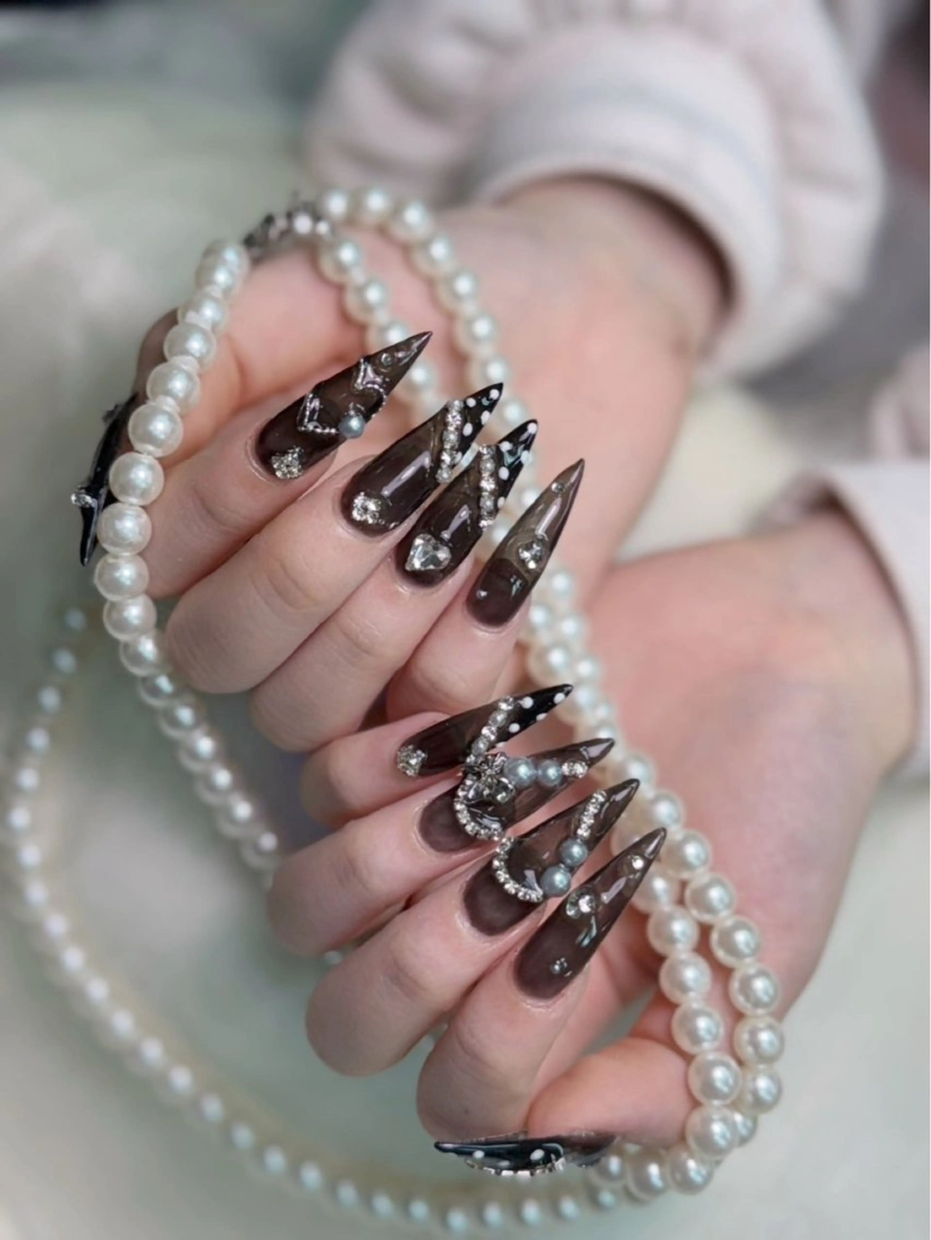 ネイル lucky nail 歌舞伎町のネイルデザイン