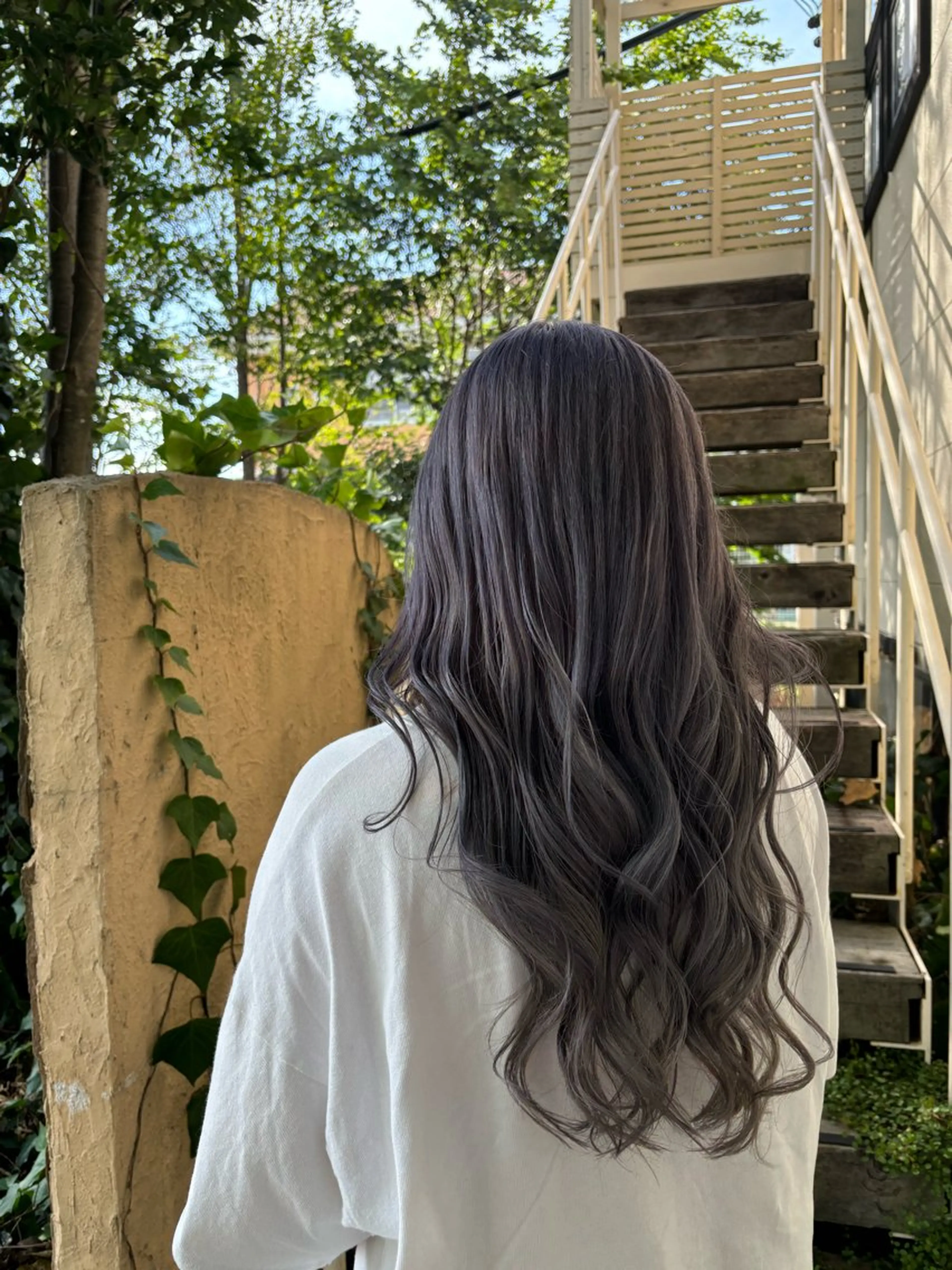 ロング ルプラボウ／艶カラー ／髪質改善／アサミのヘアスタイル