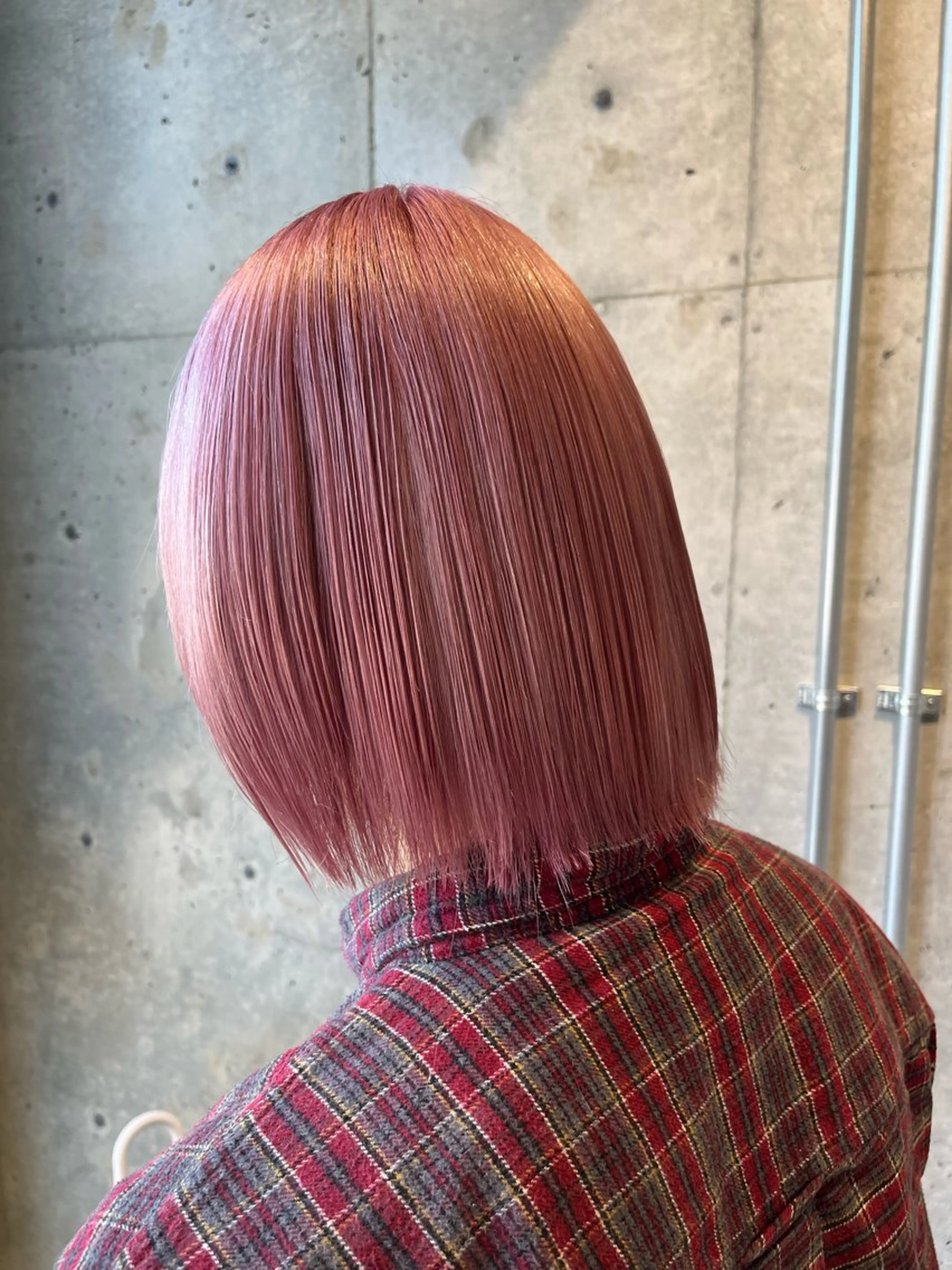 セミロング カラー メンズ カット ヘアカラー トリートメント ボブ×透明感カラー 特化・リクト💥のヘアスタイル