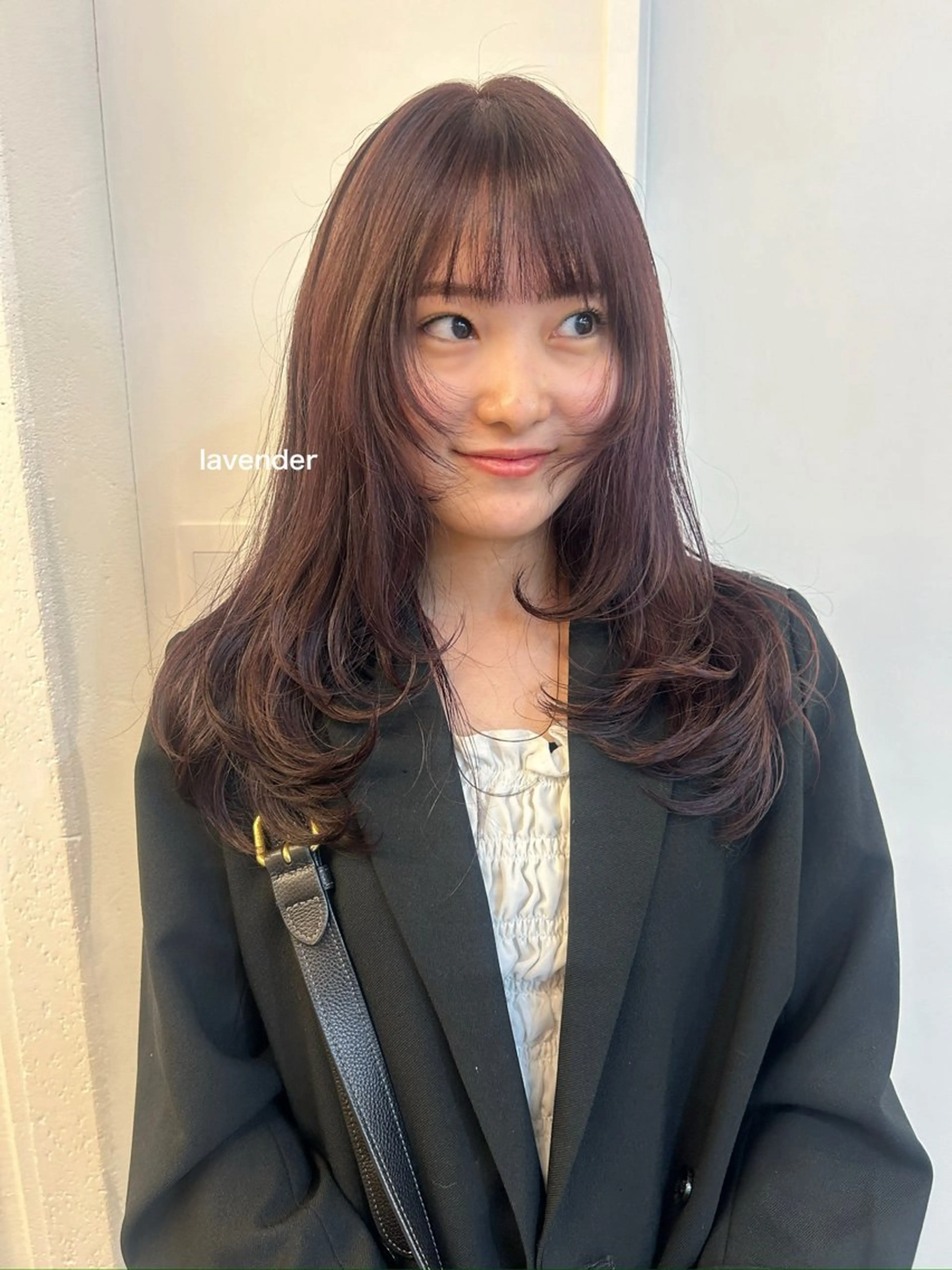 ロング レイヤーカット/ 透明感カラーmikuのヘアスタイル