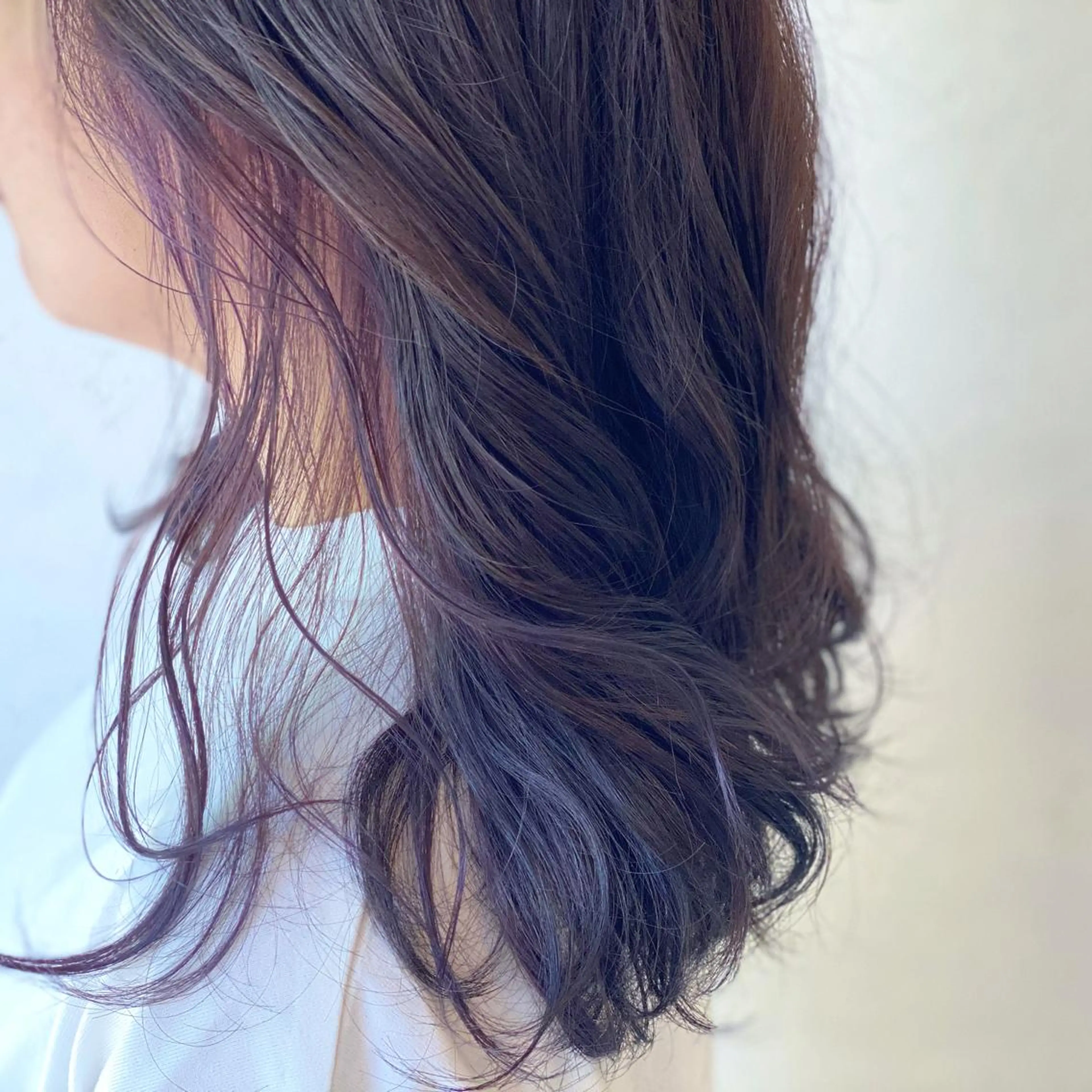 セミロング カラー 伊藤 さやかのヘアスタイル