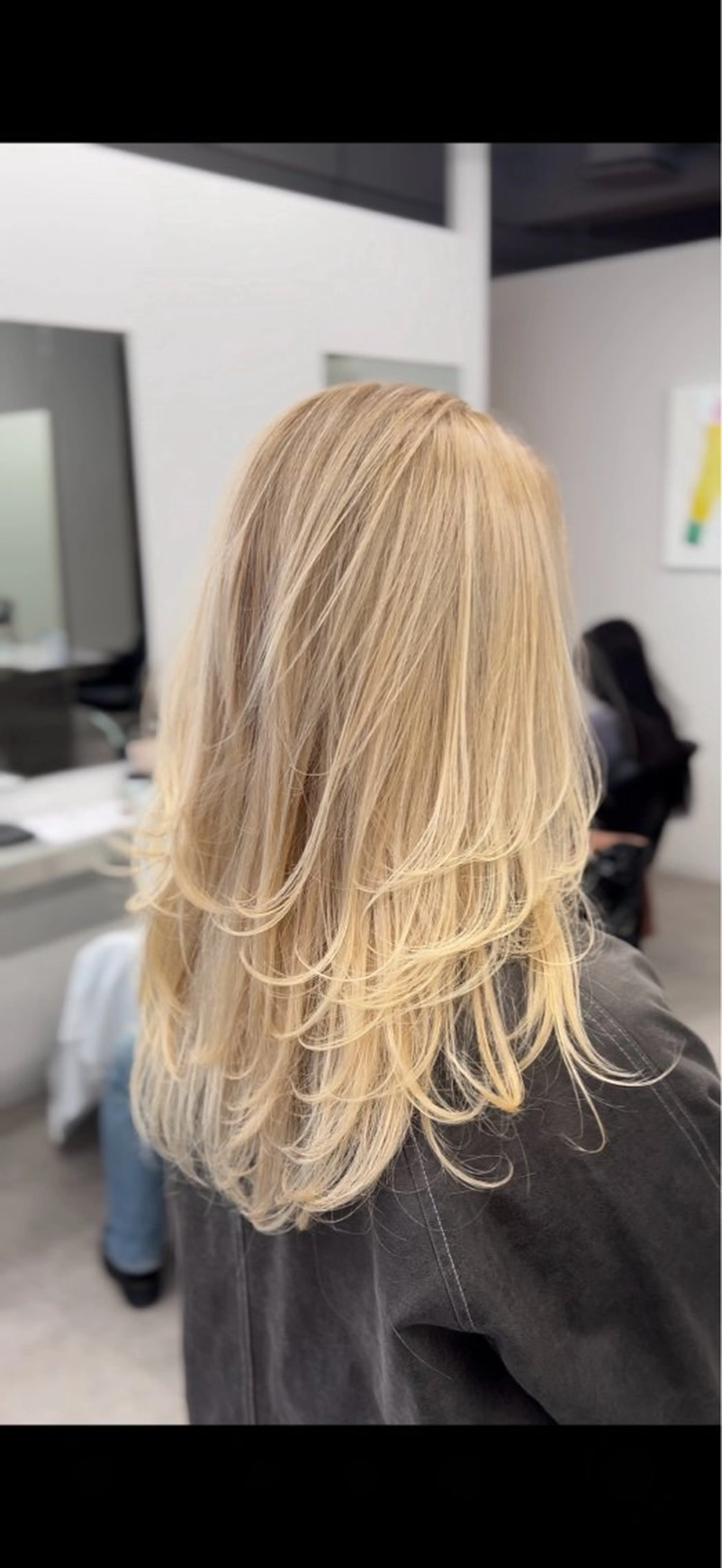 早い者勝ち🥇期間限定クーポン🌕【1ブリーチ➕カラー➕デザインカット➕3stepトリートメント】‼️の写真