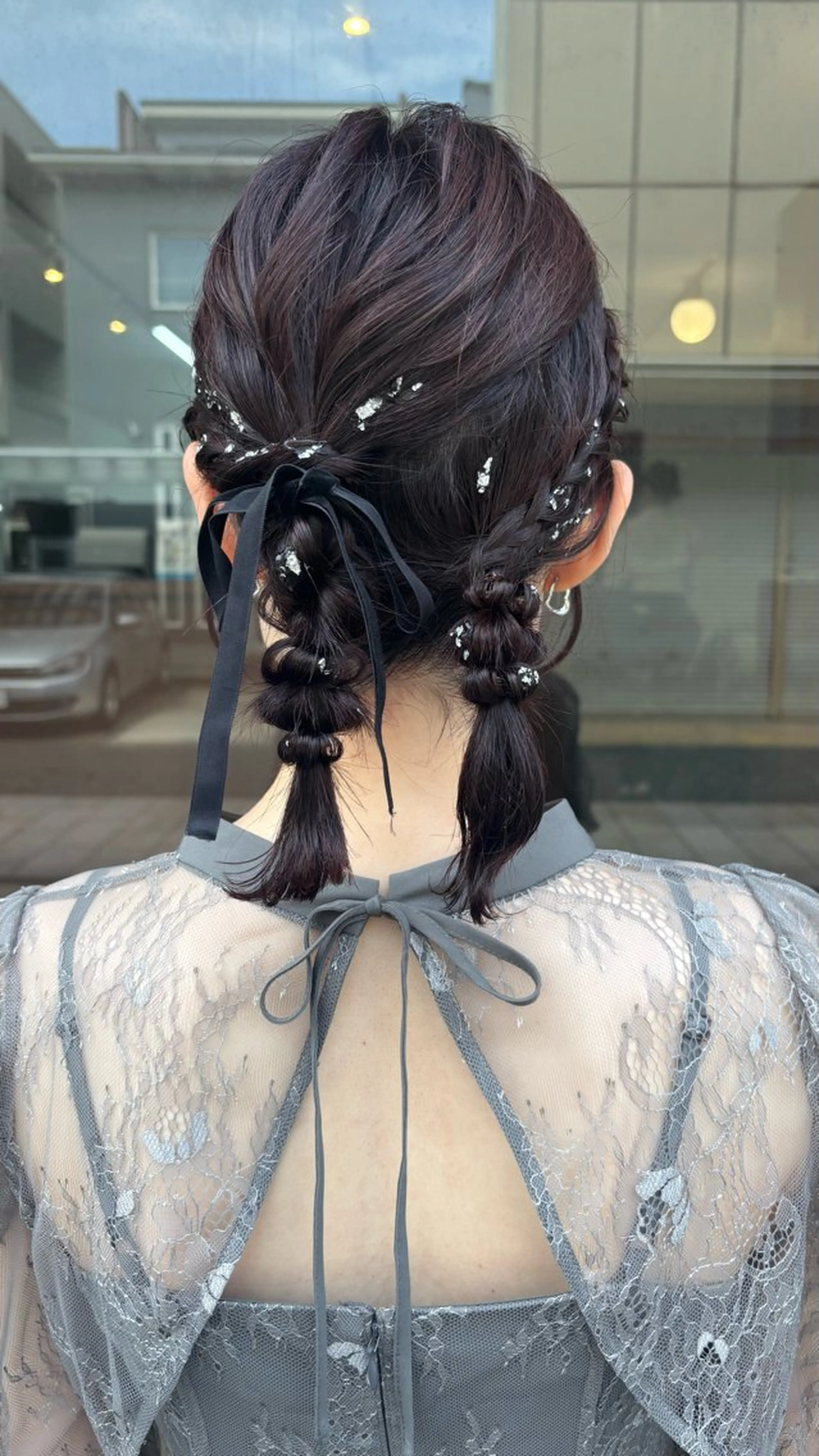 ミディアム ヘアセット 🌈トップデザイナー 金沢駅近nanamiのヘアスタイル