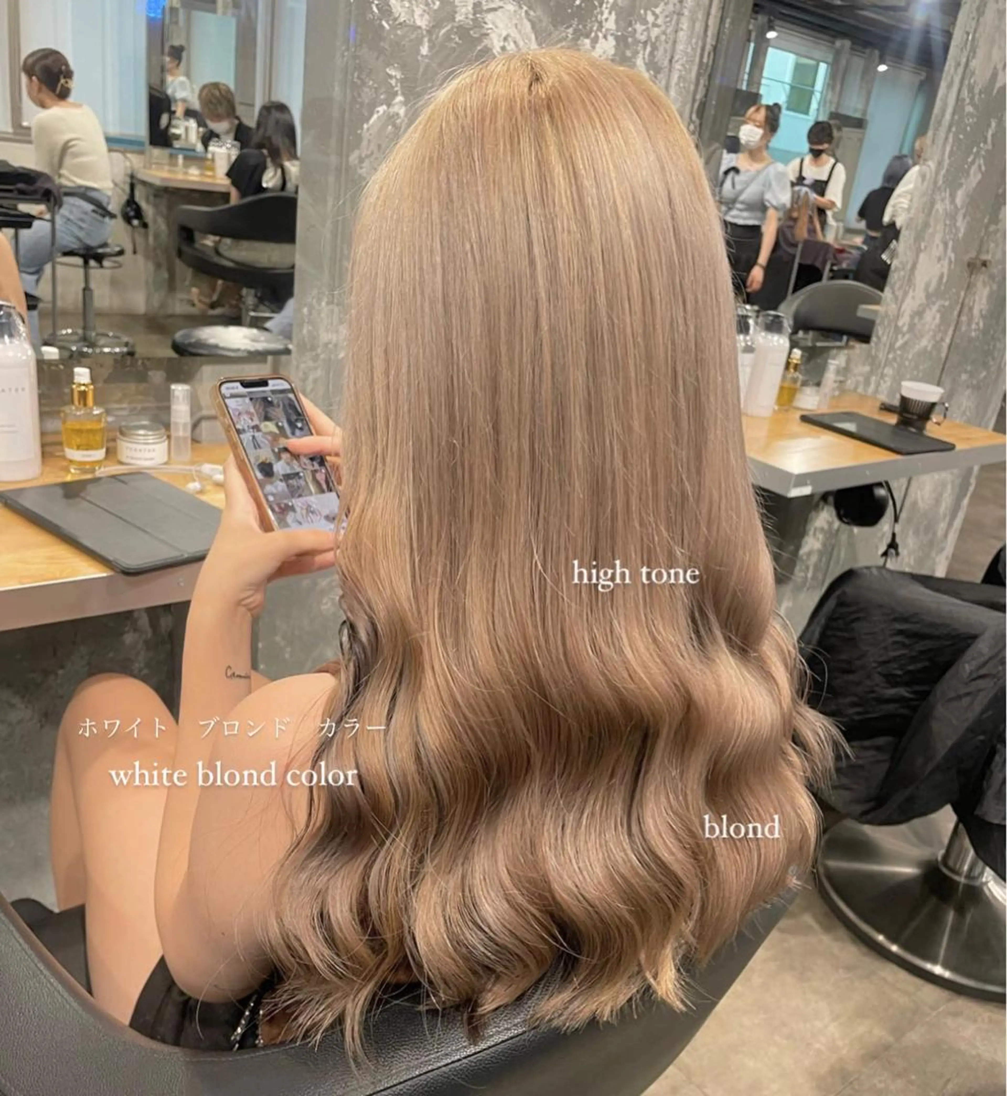 ロング カラー パーマ ヘアアレンジ メンズ キッズ ネイル マツエク・マツパ アイブロウ 透明感カラー・レイヤ ー🎀amika🎀のヘアスタイル