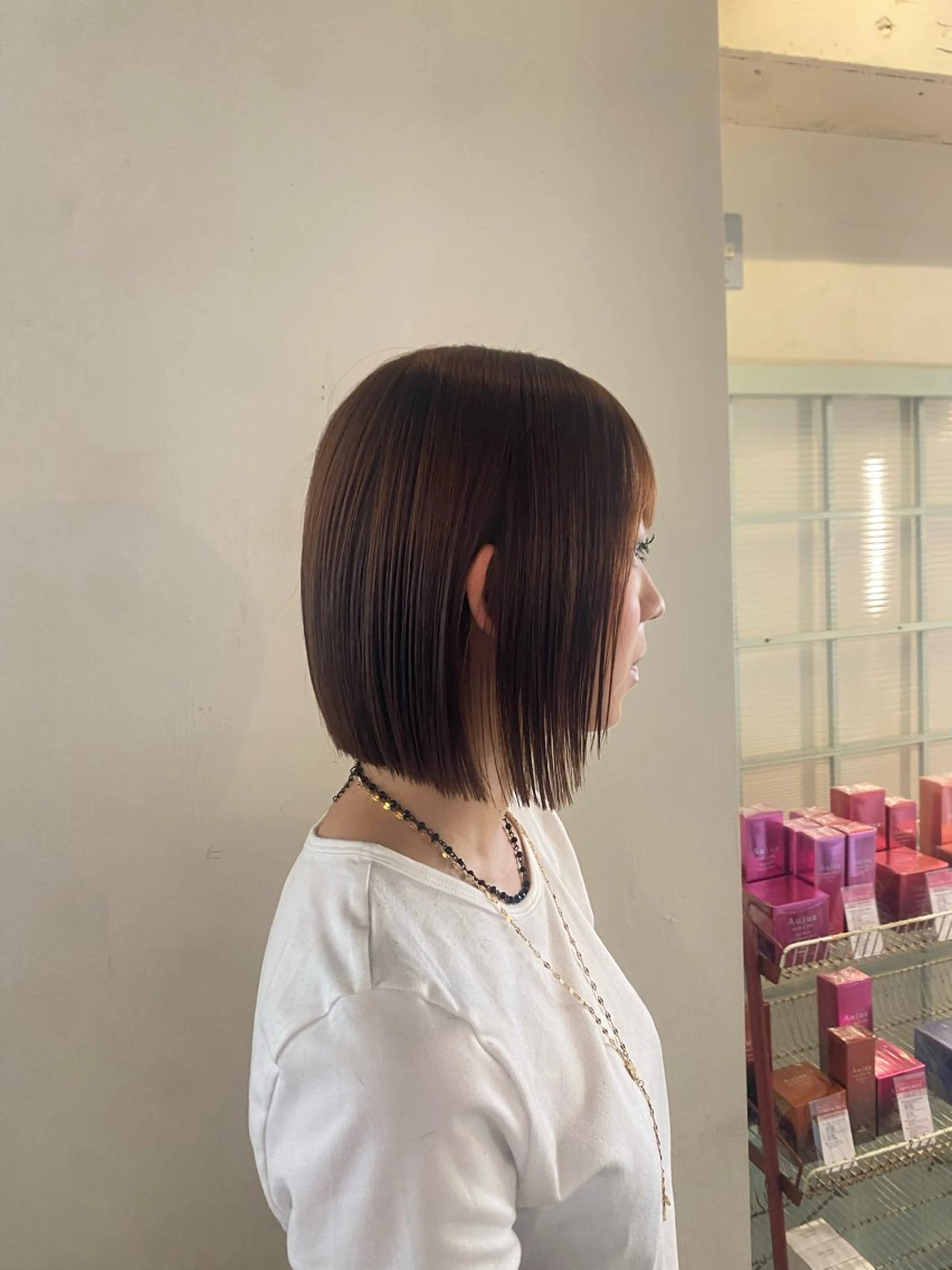 ミディアム ORe'S HAIR BE GLaDユウナのヘアスタイル