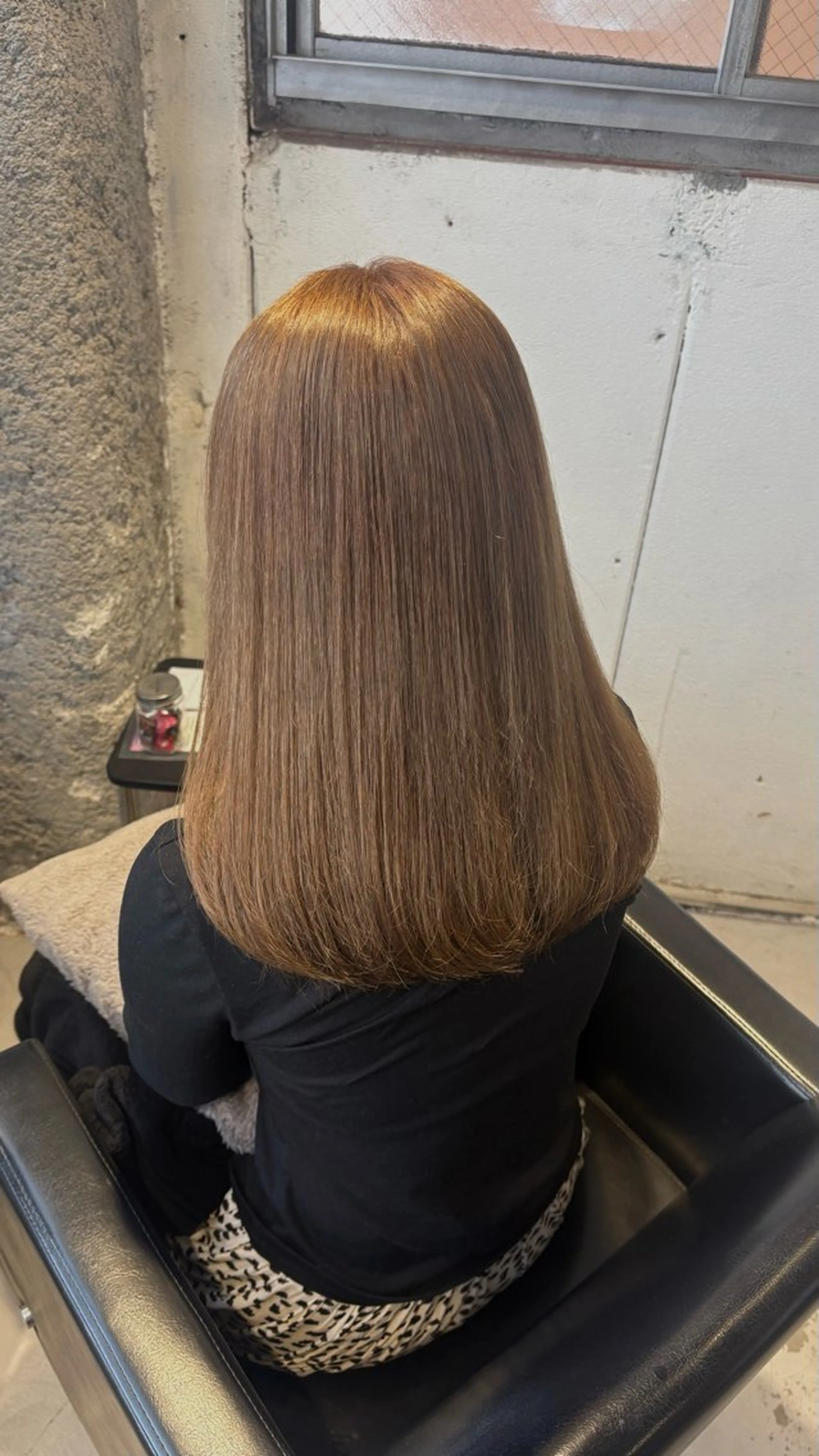 セミロング カラー ベージュカラー ヘーゼル カット ヘアカラー inc新小岩 🌱MANAMIのヘアスタイル