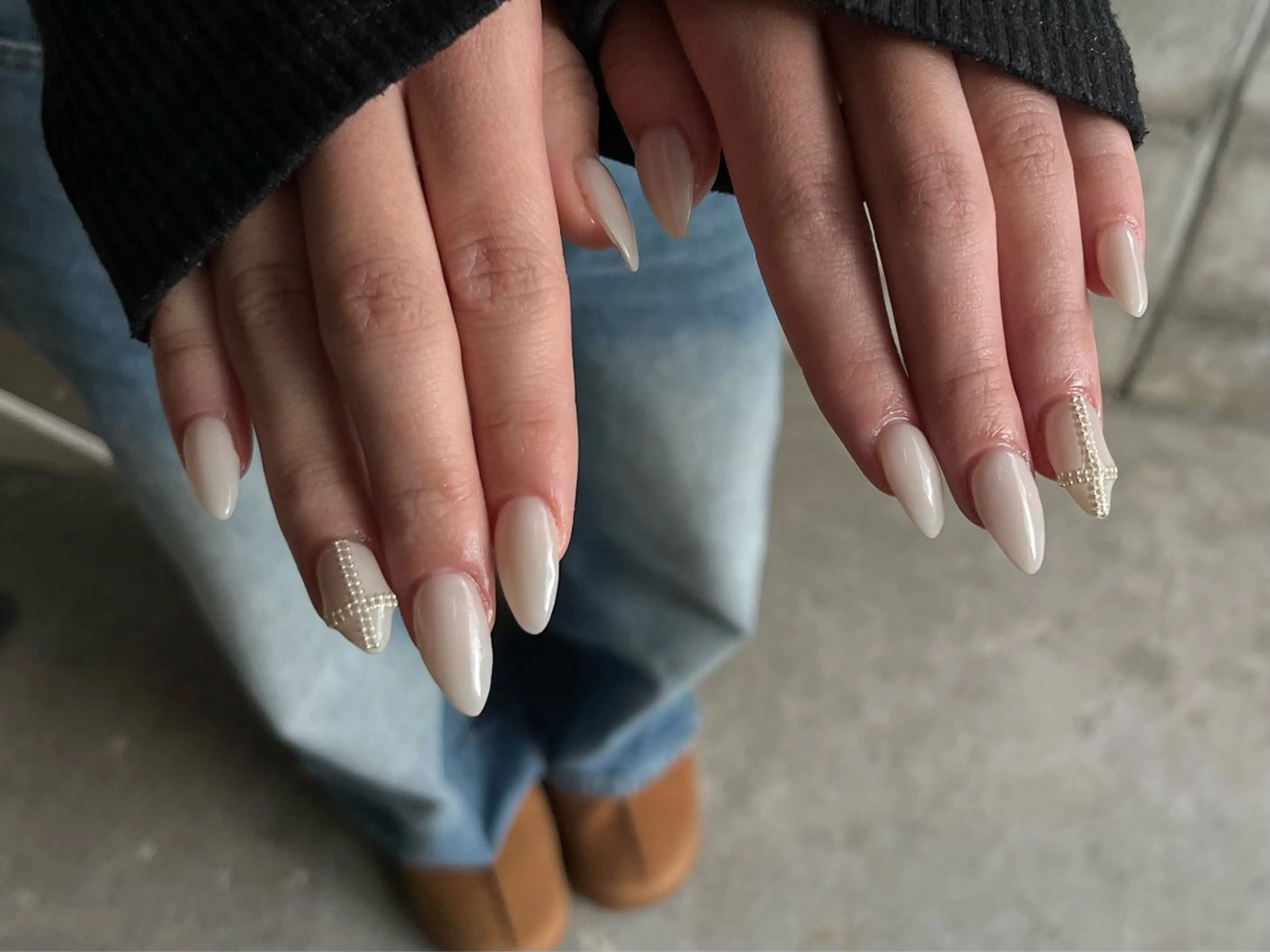 ネイル アートネイル 持ち込み ワンカラーネイル nailsalon 702  小夏のネイルデザイン