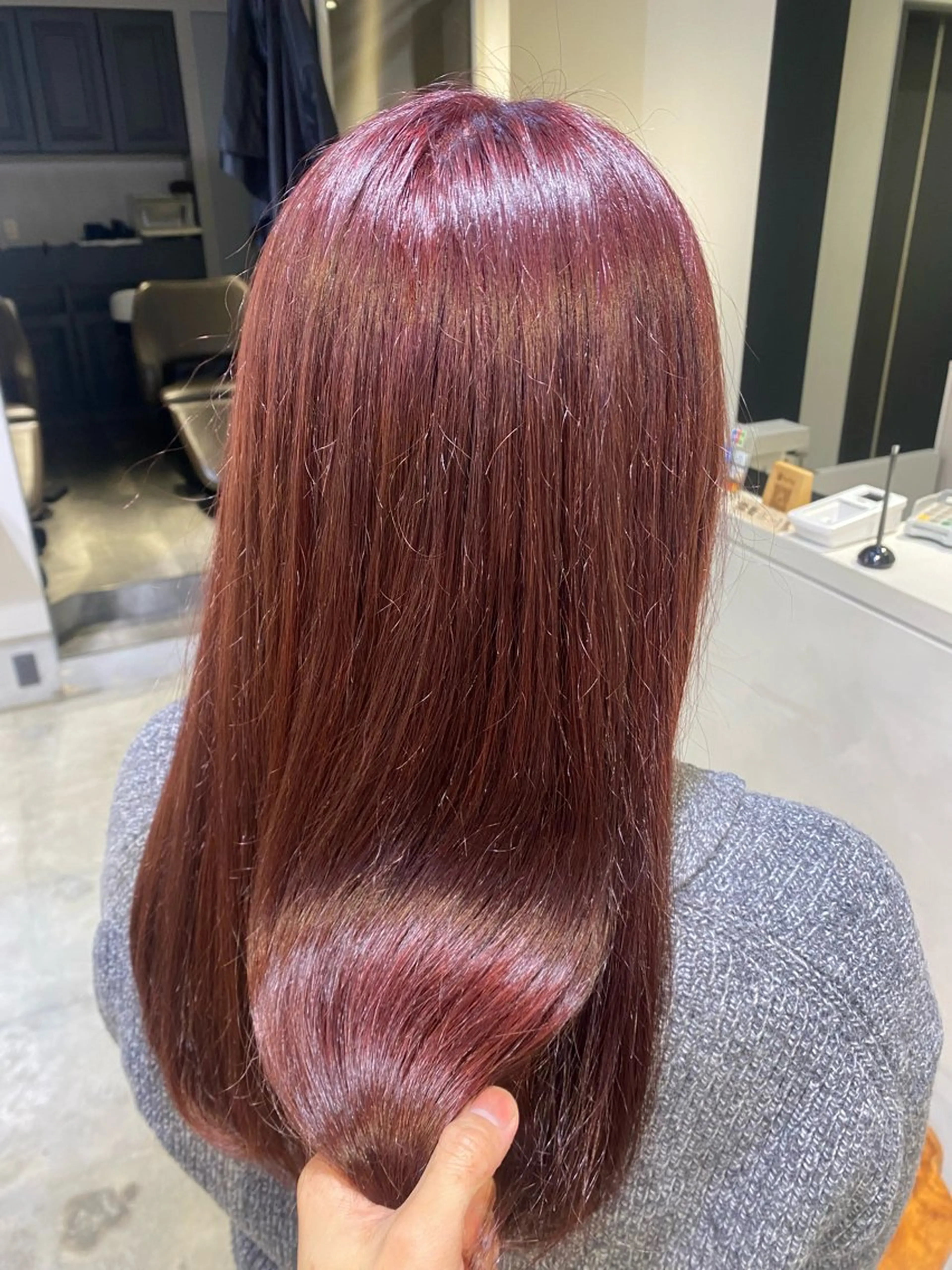 カラー カットモデル FILMSりくのヘアスタイル