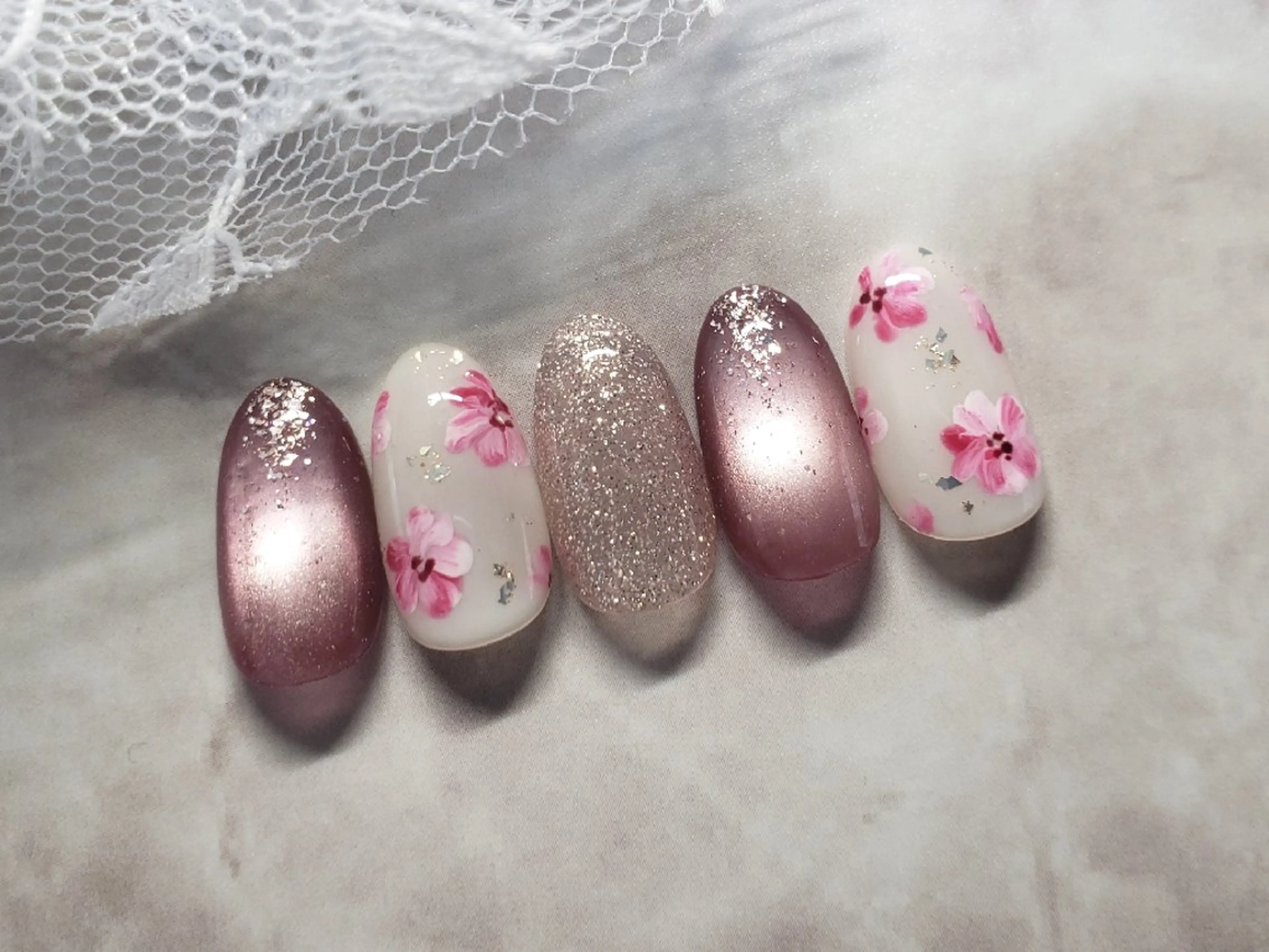 ネイル 入学式 卒業式 ハンドネイル Nail Salon Lian所属・Lian_ hanaのネイルデザイン