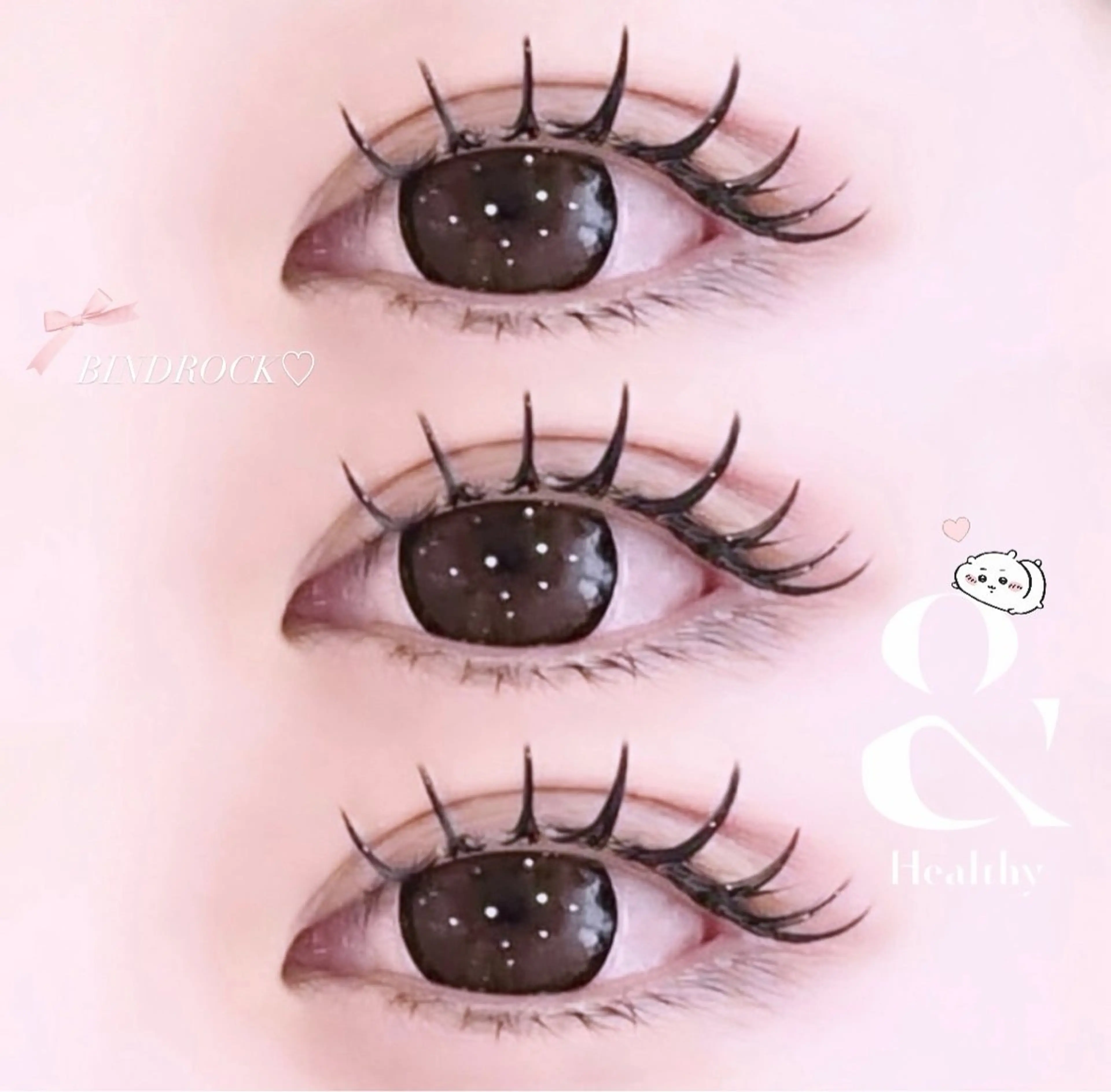 マツエク・マツパ バインドロック 束感まつ毛 マツエク 🎀millie ainee♡田畑🎀のマツエク・マツパデザイン