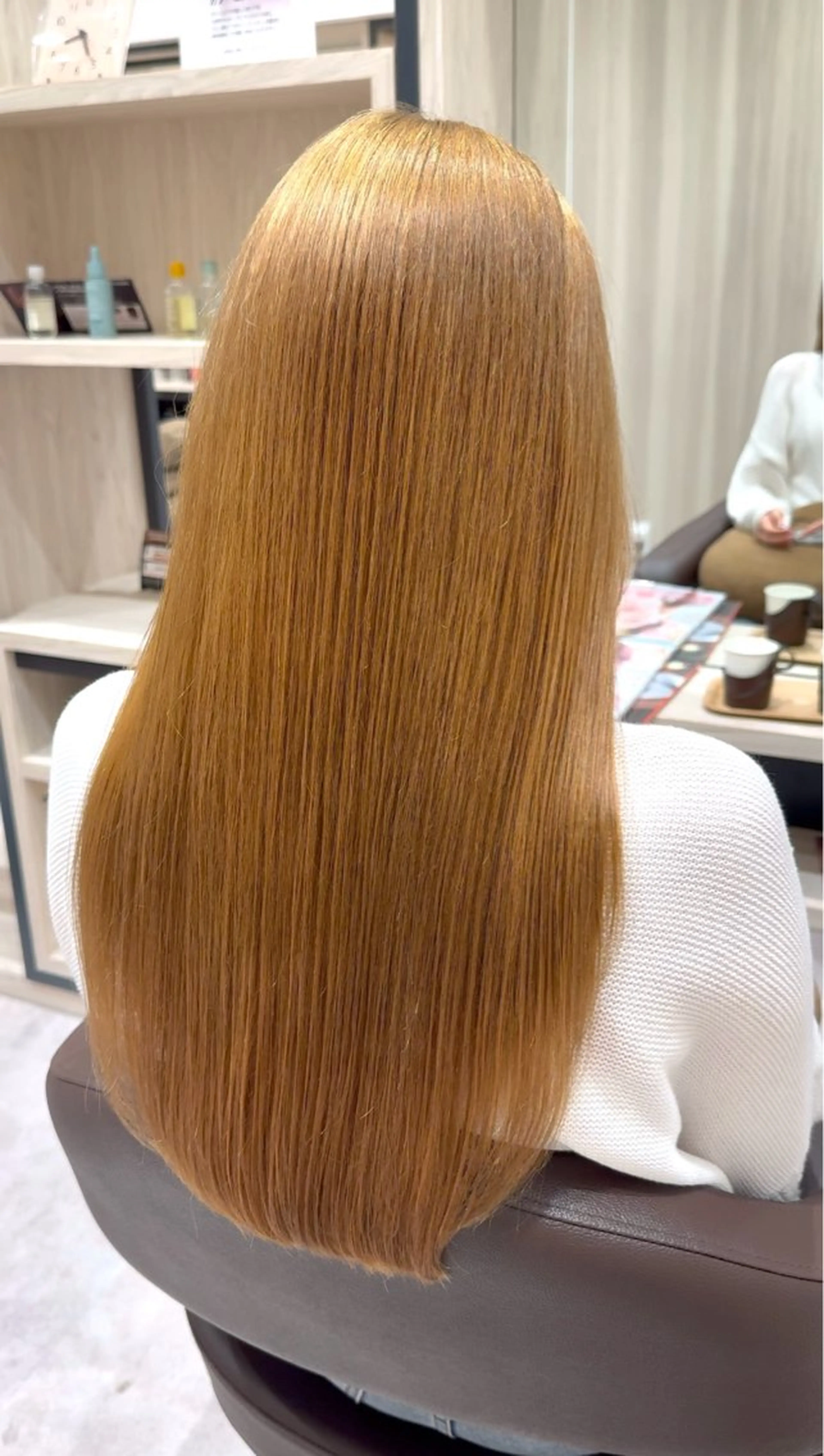 ロング カット トリートメント 髪質改善/森脇龍星 【京都市役所前】のヘアスタイル