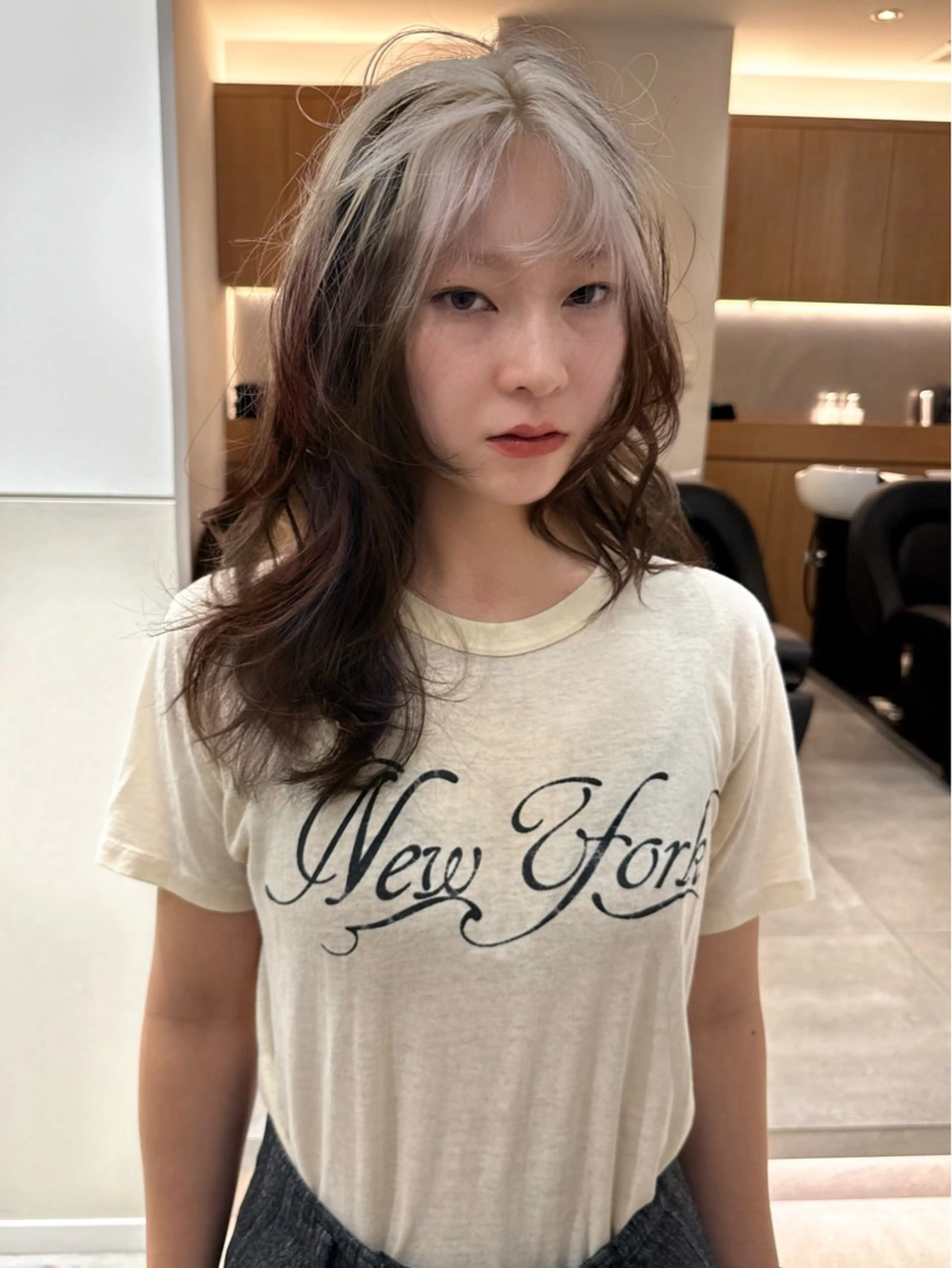 ミディアム カラー misa___boo MISAのヘアスタイル