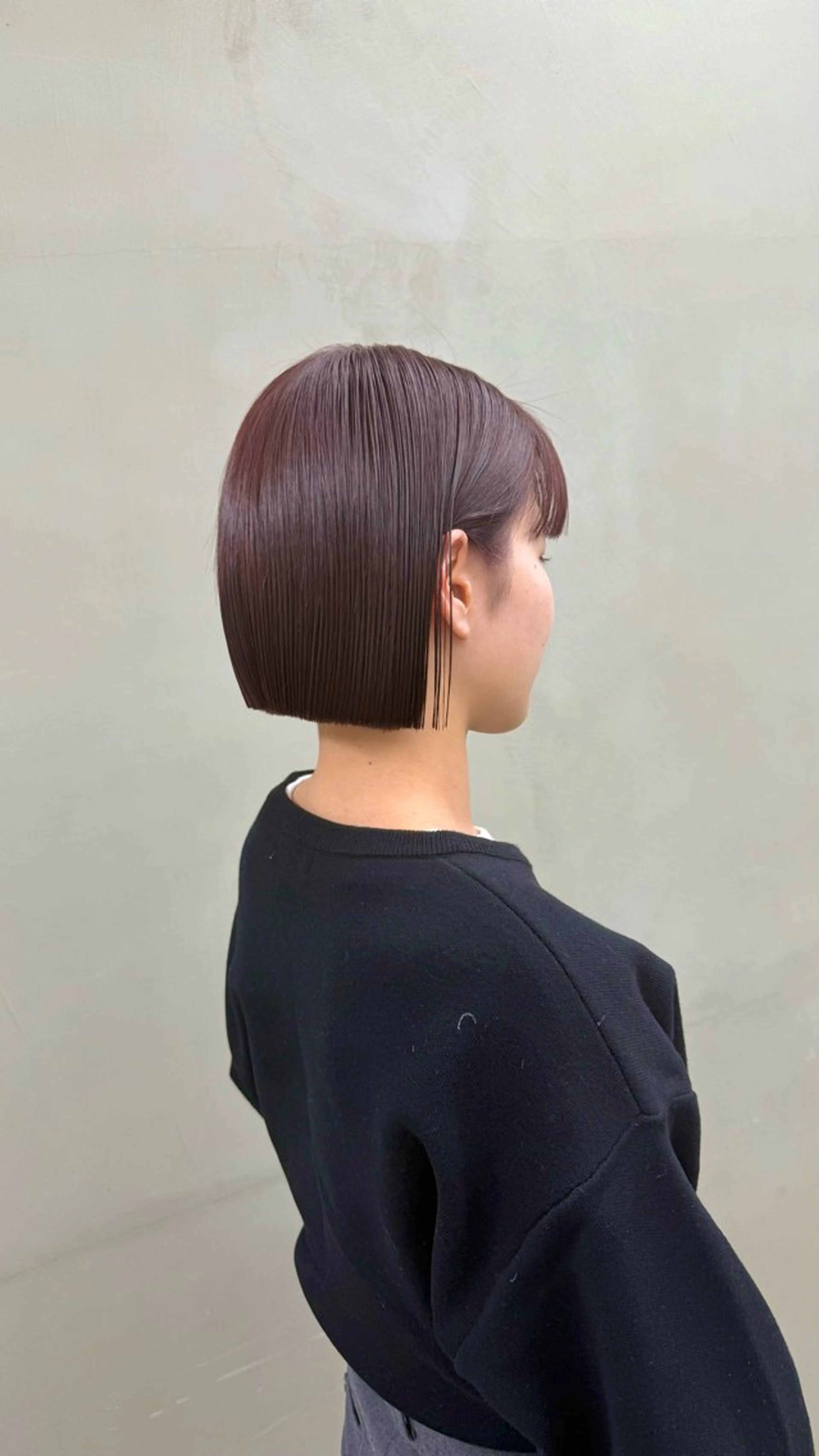 ショート カット ヘアカラー 縮毛矯正 トリートメント 🌸暖色カラー/ボブ 一色愛海🌸のヘアスタイル