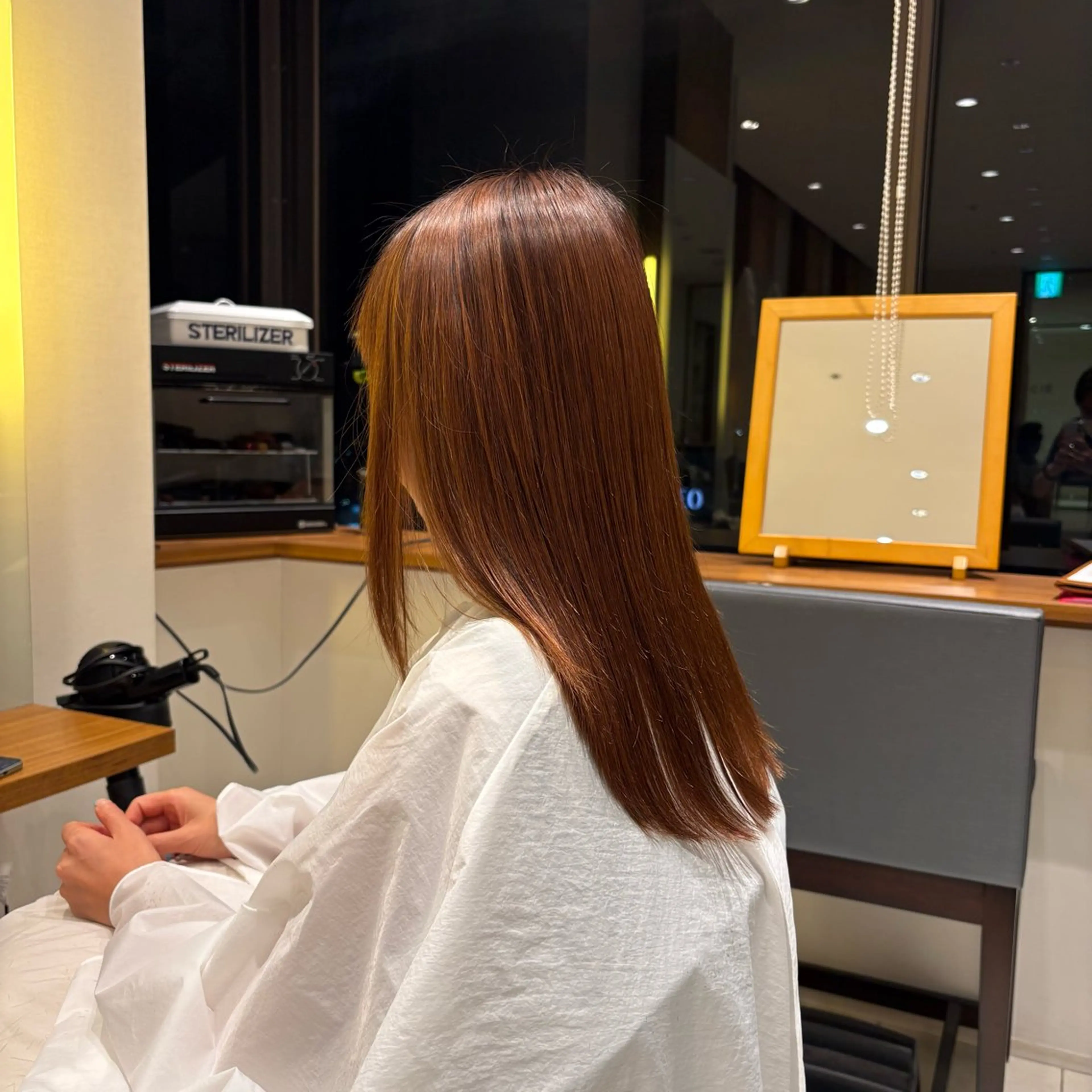 ロング 森田 玲央のヘアスタイル