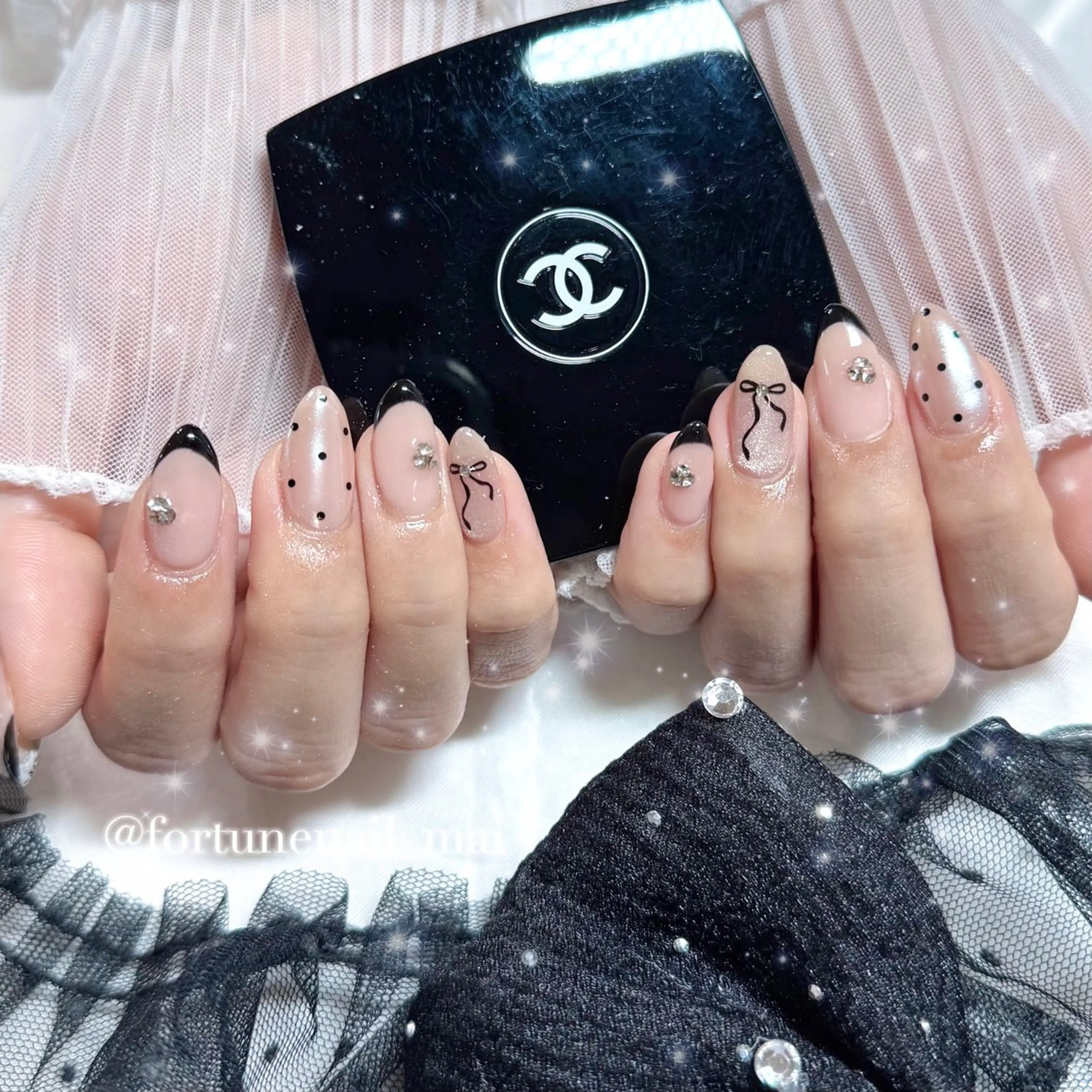 ネイル ガーリー ハンドネイル 🎀Mai 🎀4/15空✩.*のネイルデザイン