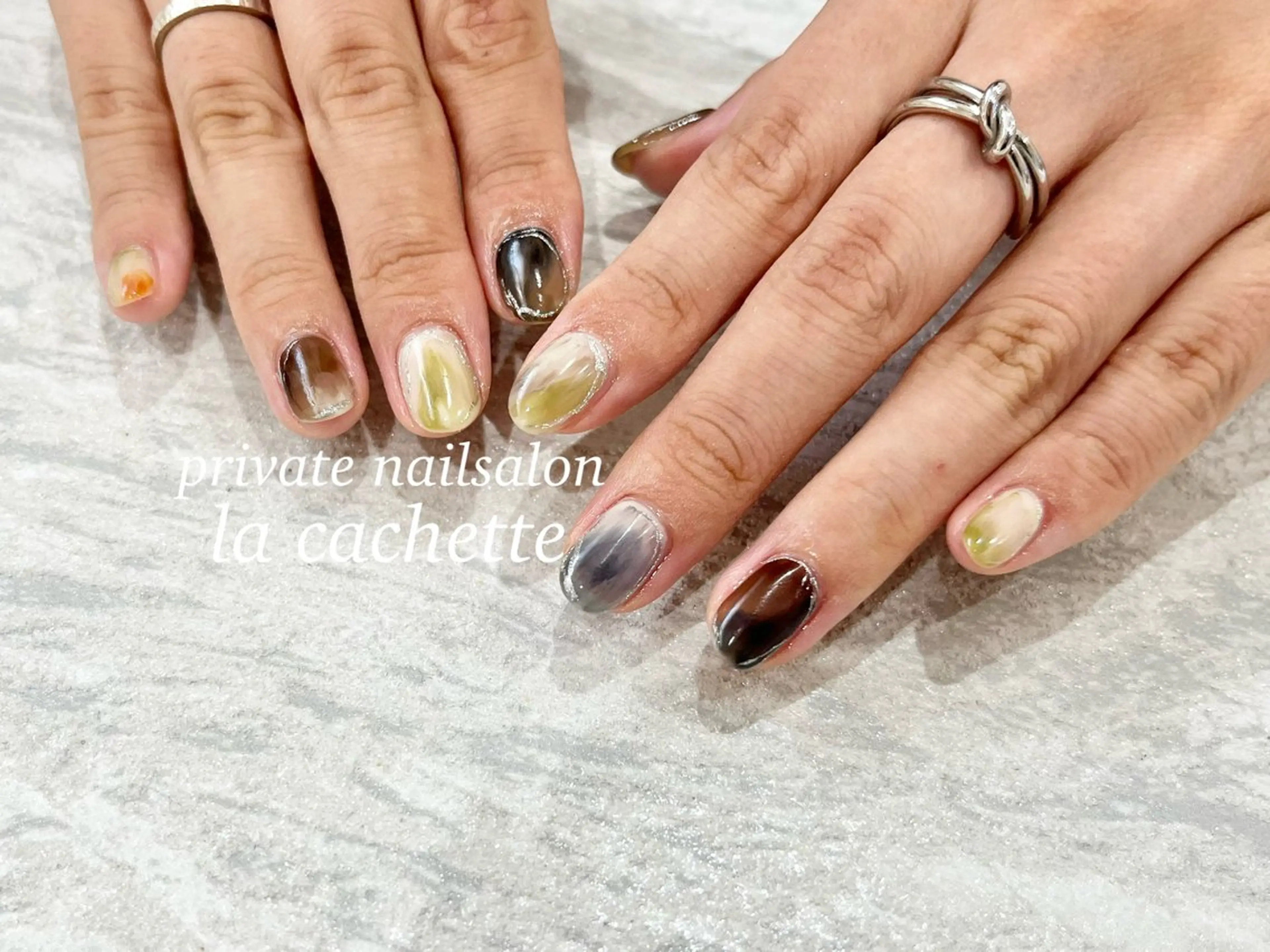 ネイル ハンドネイル la cachetteのネイルデザイン