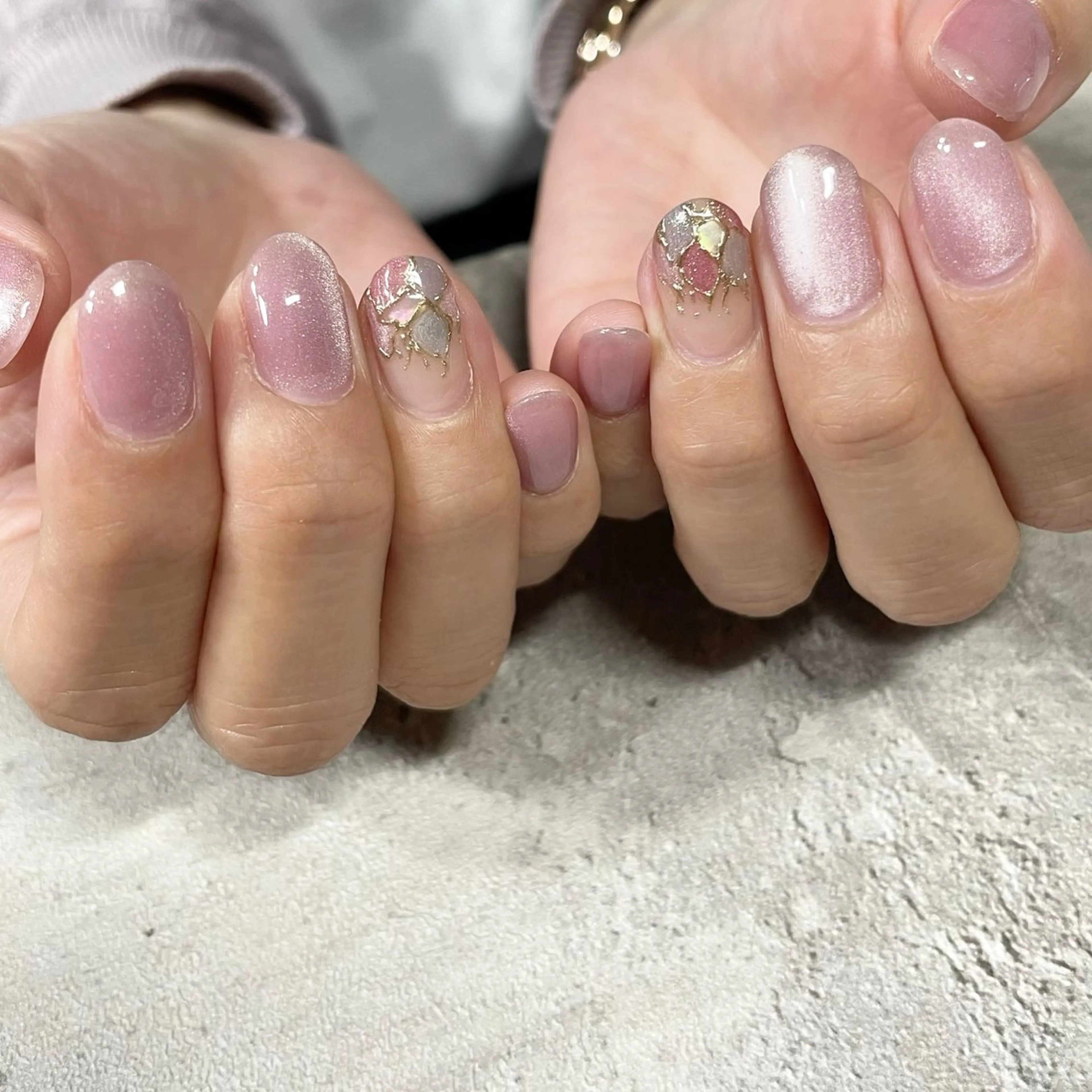 ネイル ジェルネイル 東 千夏のネイルデザイン