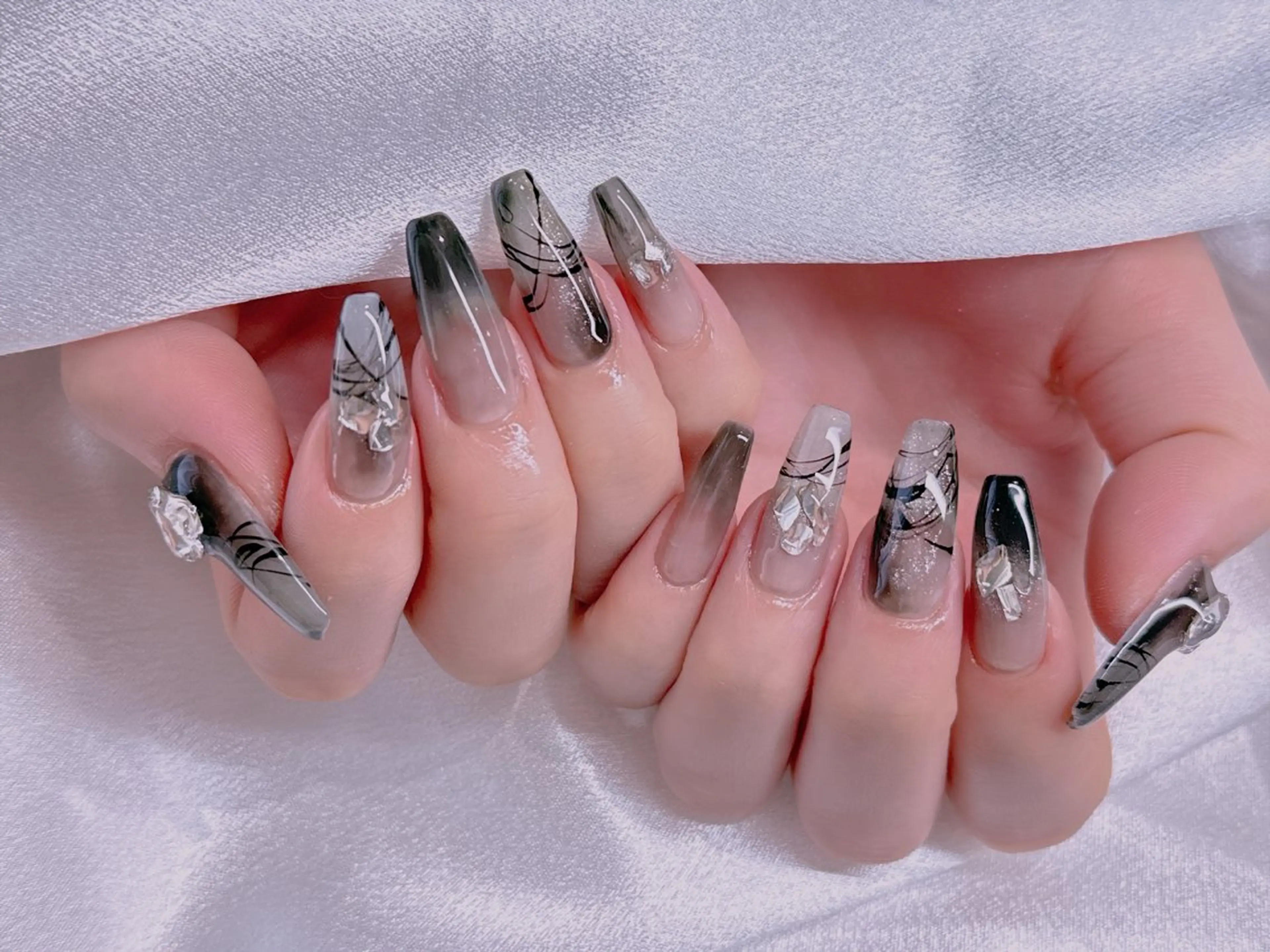 ネイル 長さだし専門店 M2　rikaのネイルデザイン