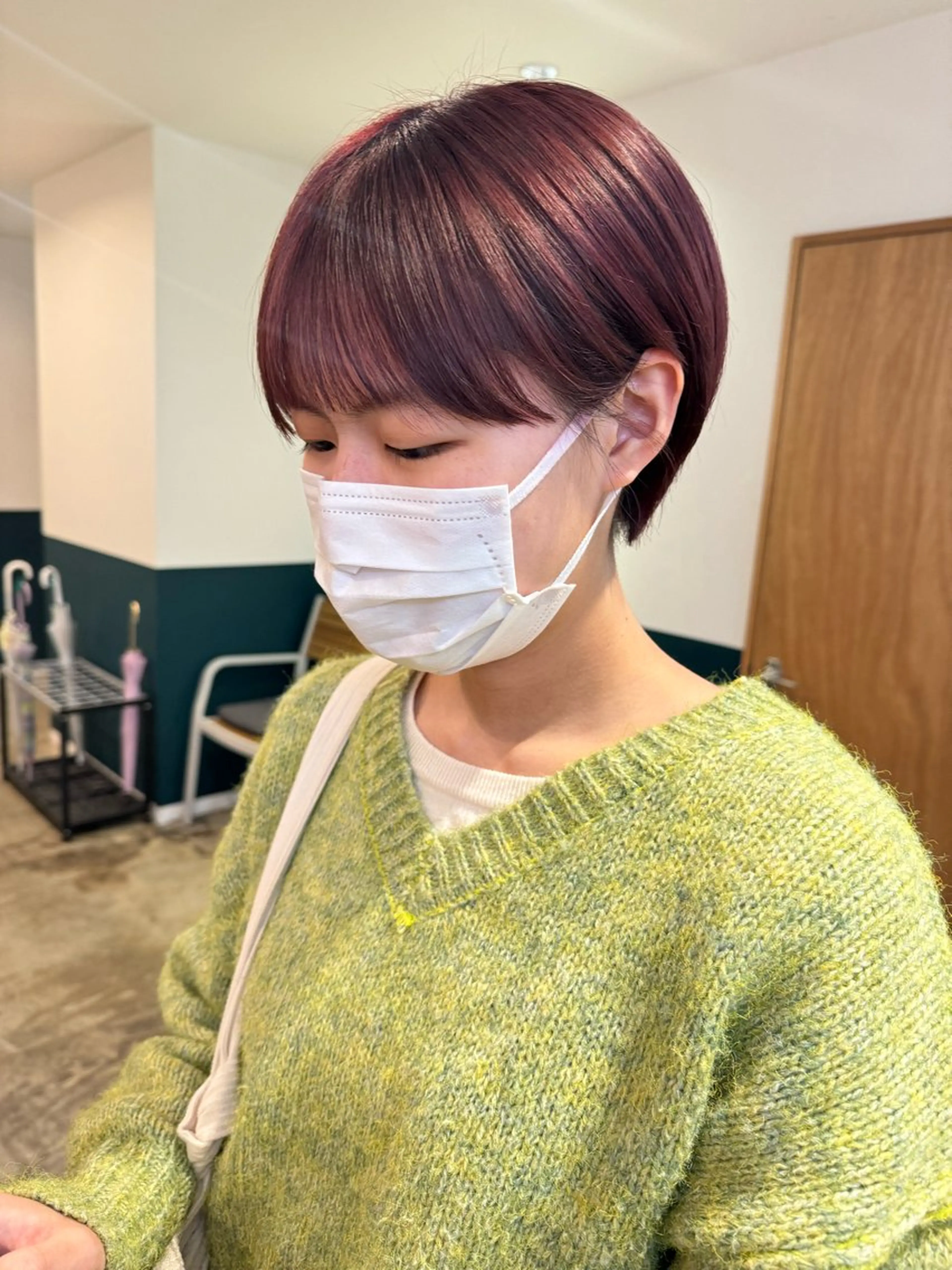 ショート ショートヘア 大川 麻尋のヘアスタイル