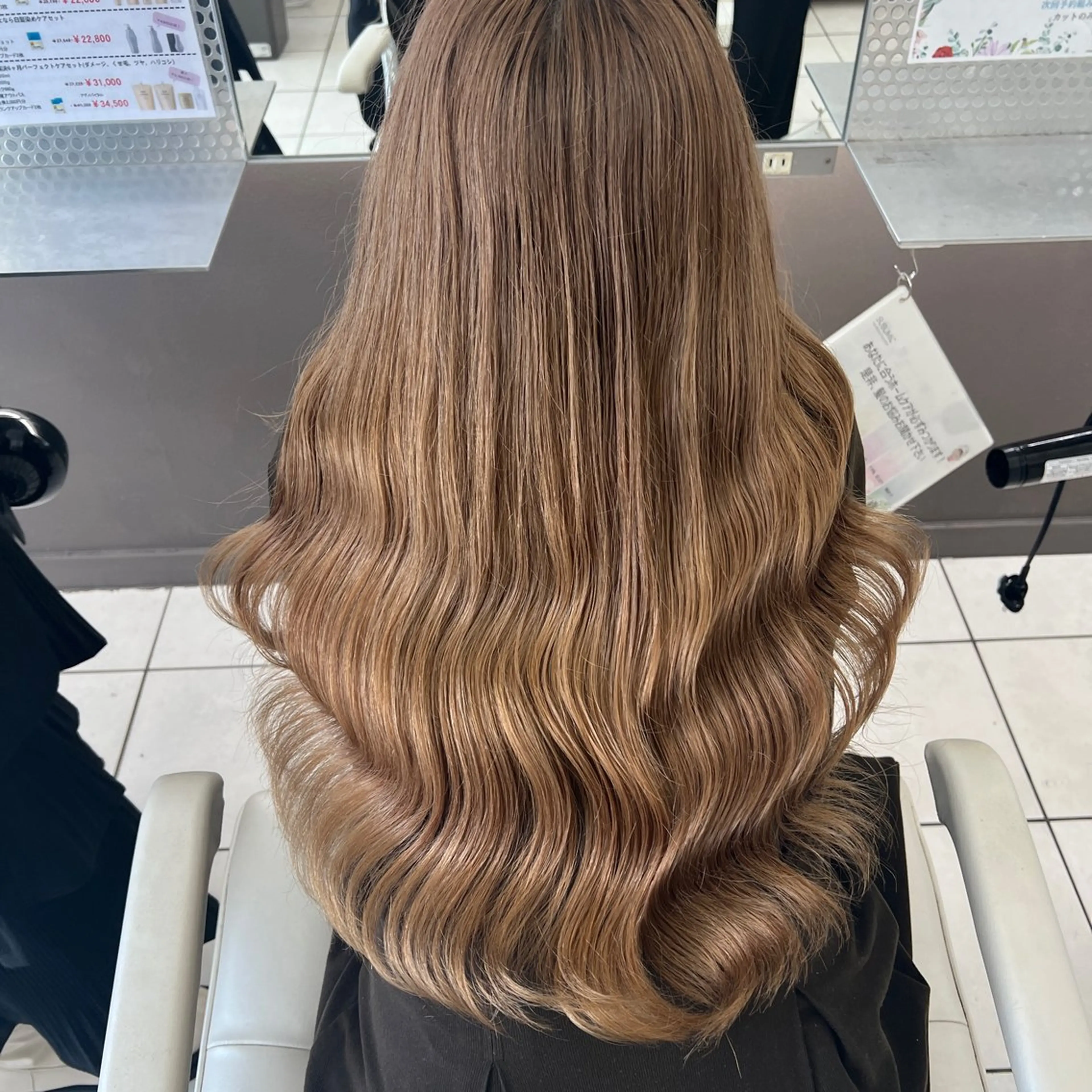 ロング カラー ヘアカラー 艶髪レイヤーの王 また復活の大澤竜馬のヘアスタイル