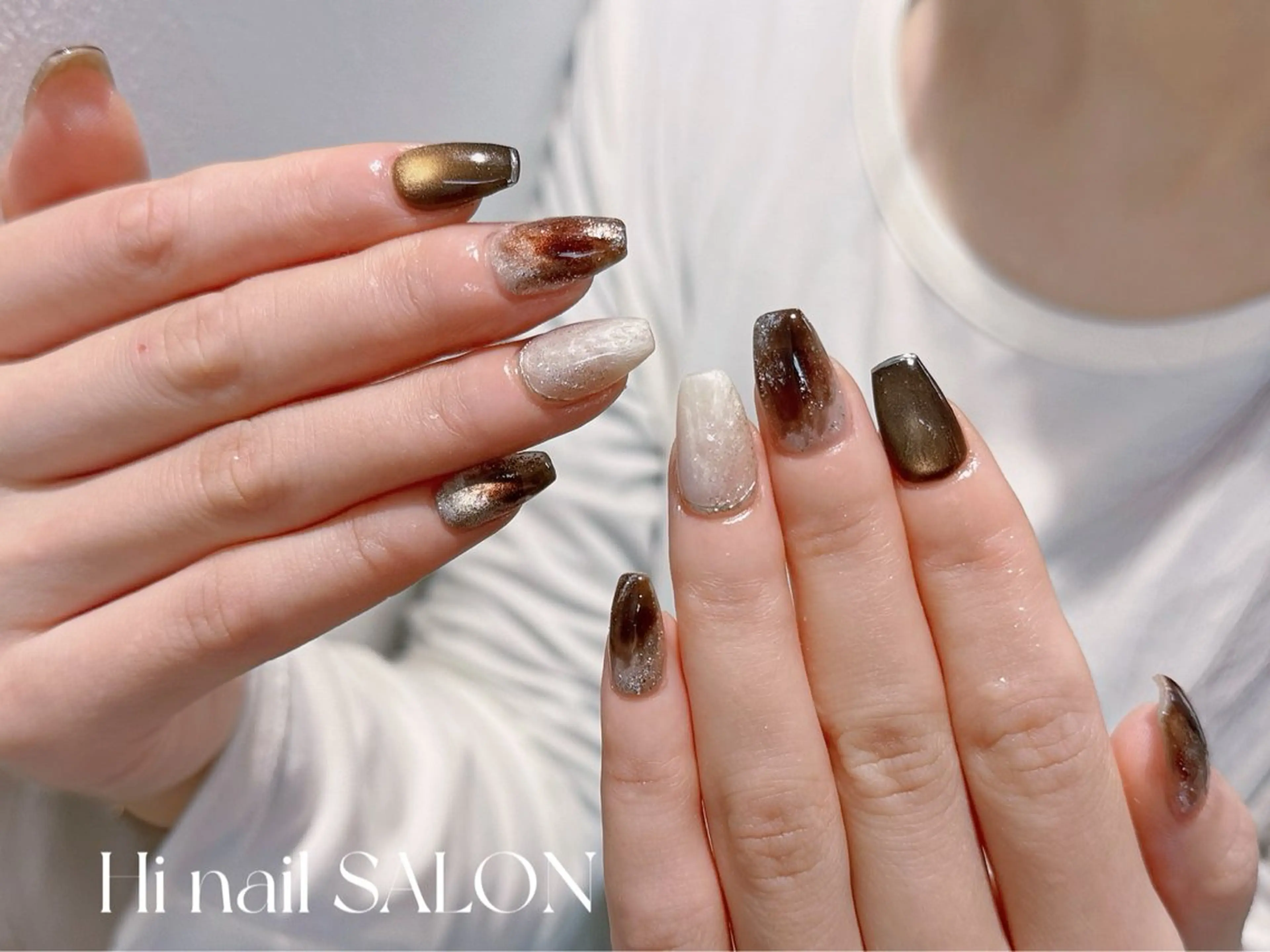 ネイル ハンドネイル Hi nail🎀 池袋kozueのネイルデザイン