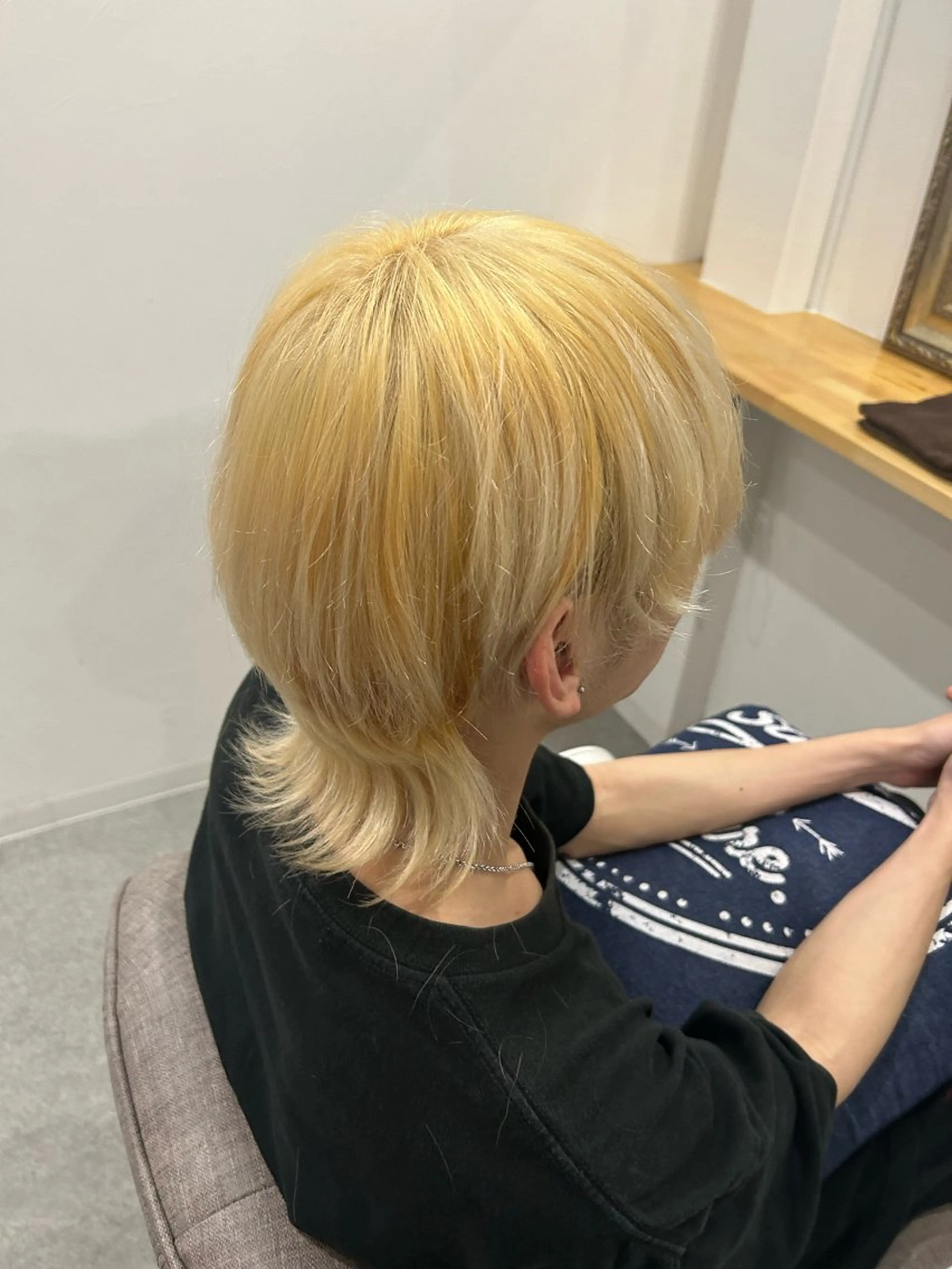 カラー メンズ 稲井 裕美のヘアスタイル