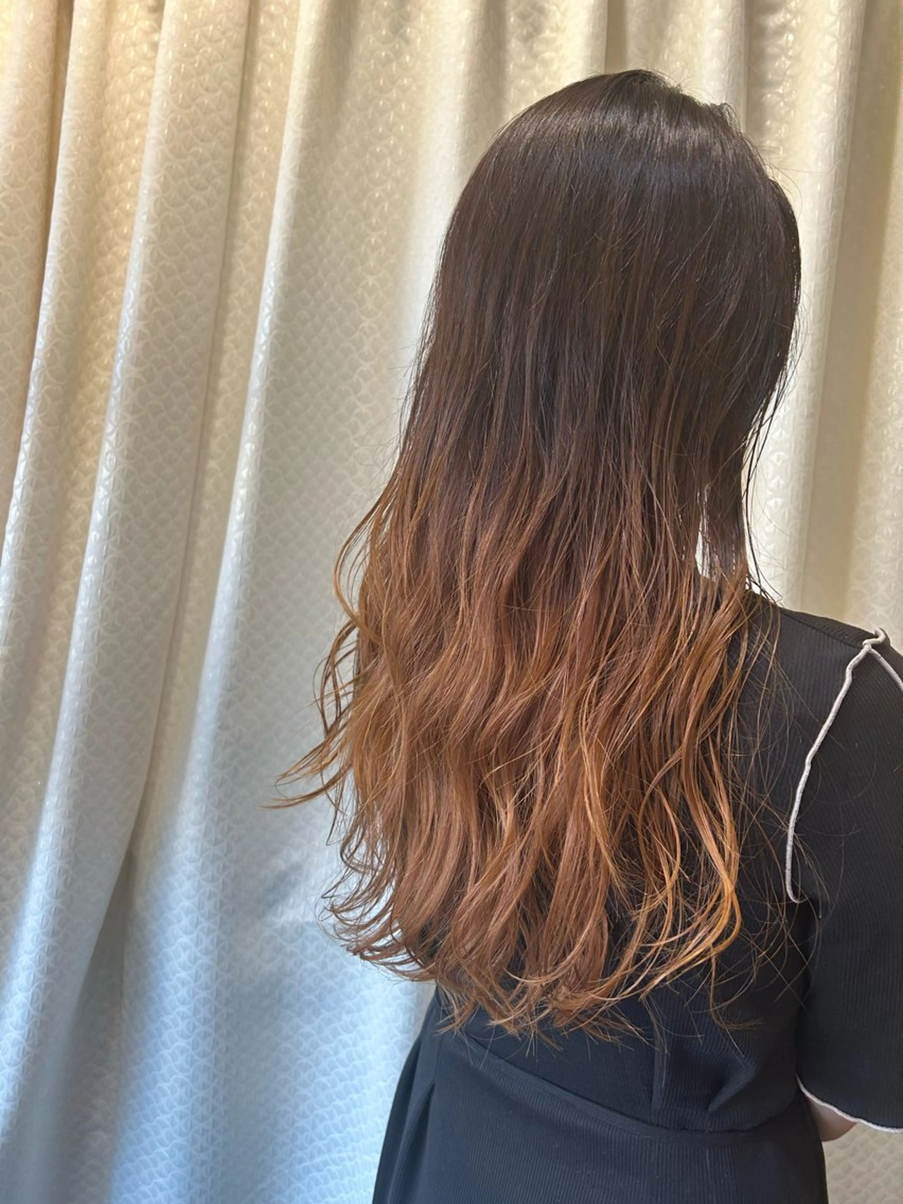ロング カラー ヘアカラー トリートメント ヘアセット 🌸スタイリスト 山浦美恵のヘアスタイル