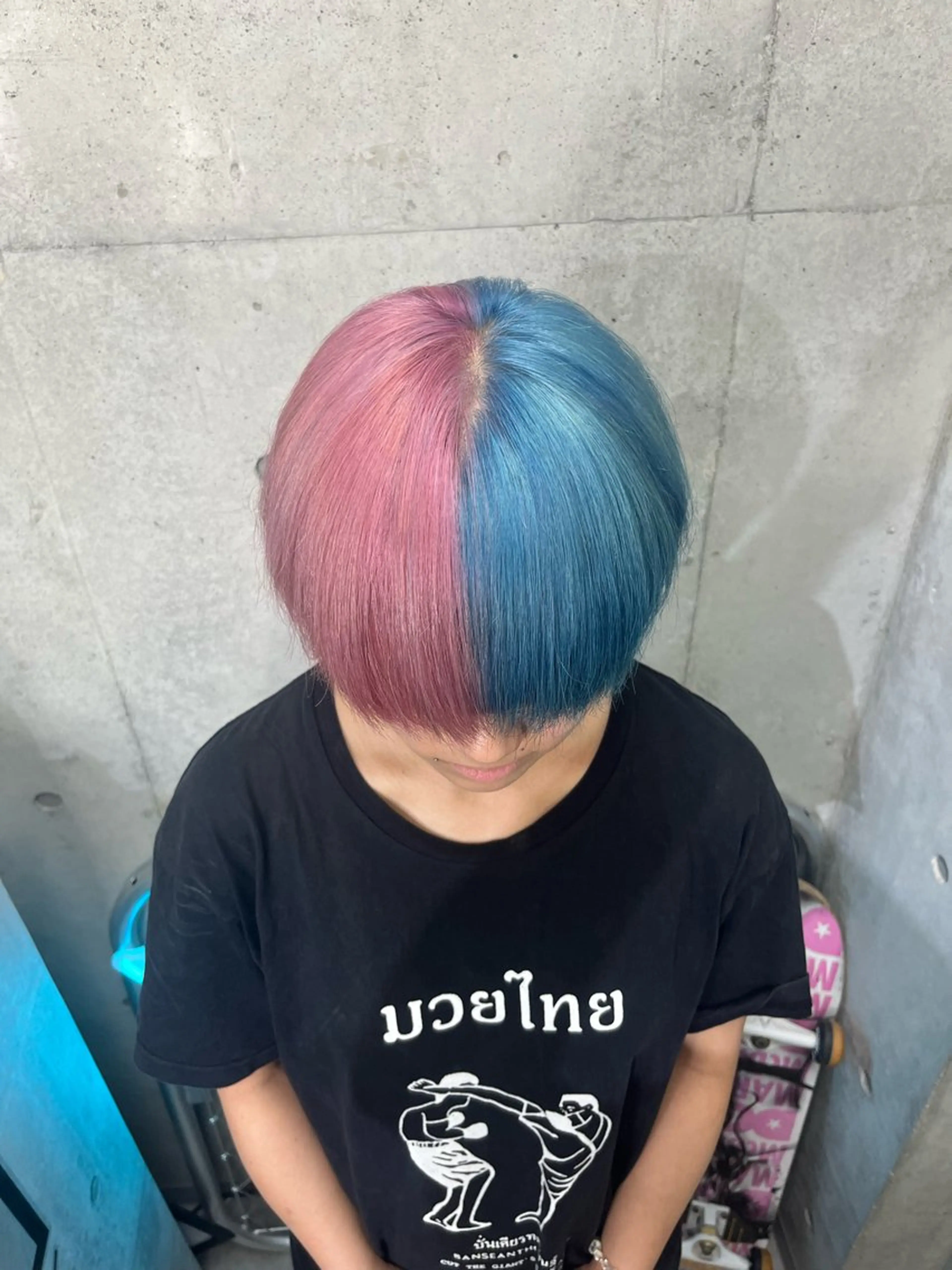 ショート カラー メンズ 個性派ウルフ/メンズ /ブリーチ/渋谷のヘアスタイル