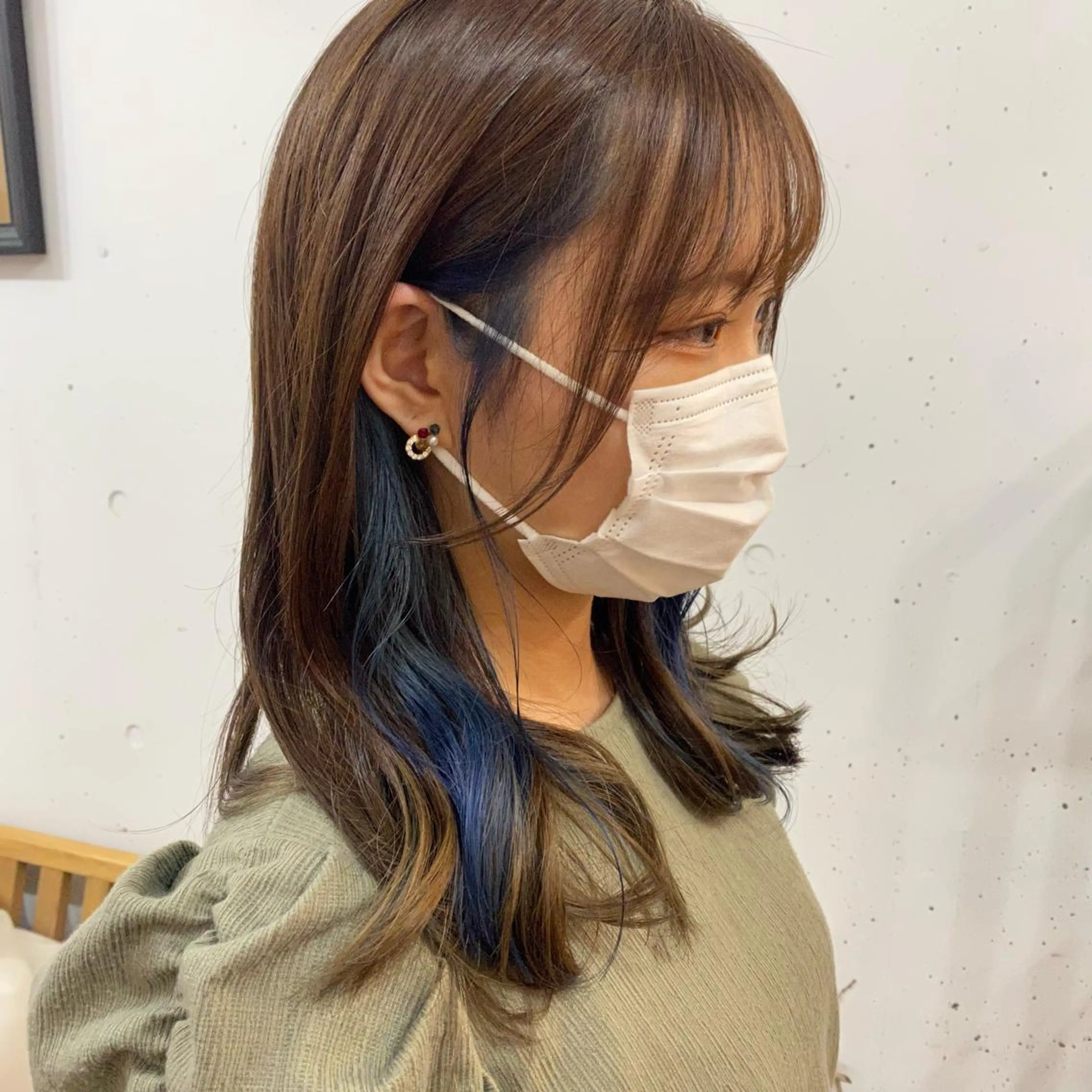 ミディアム カラー 🪭risa 暖色/レイヤー🪭のヘアスタイル