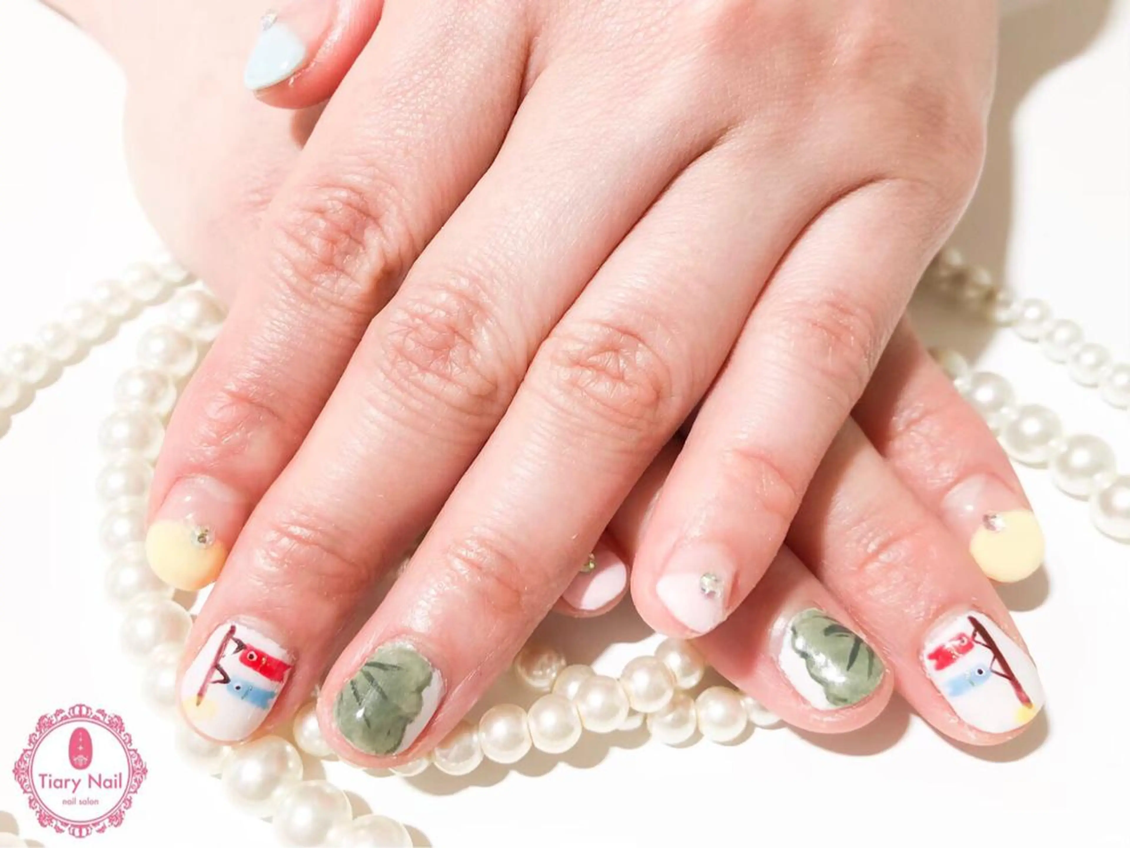 ネイル tiarynail K K🐼のネイルデザイン