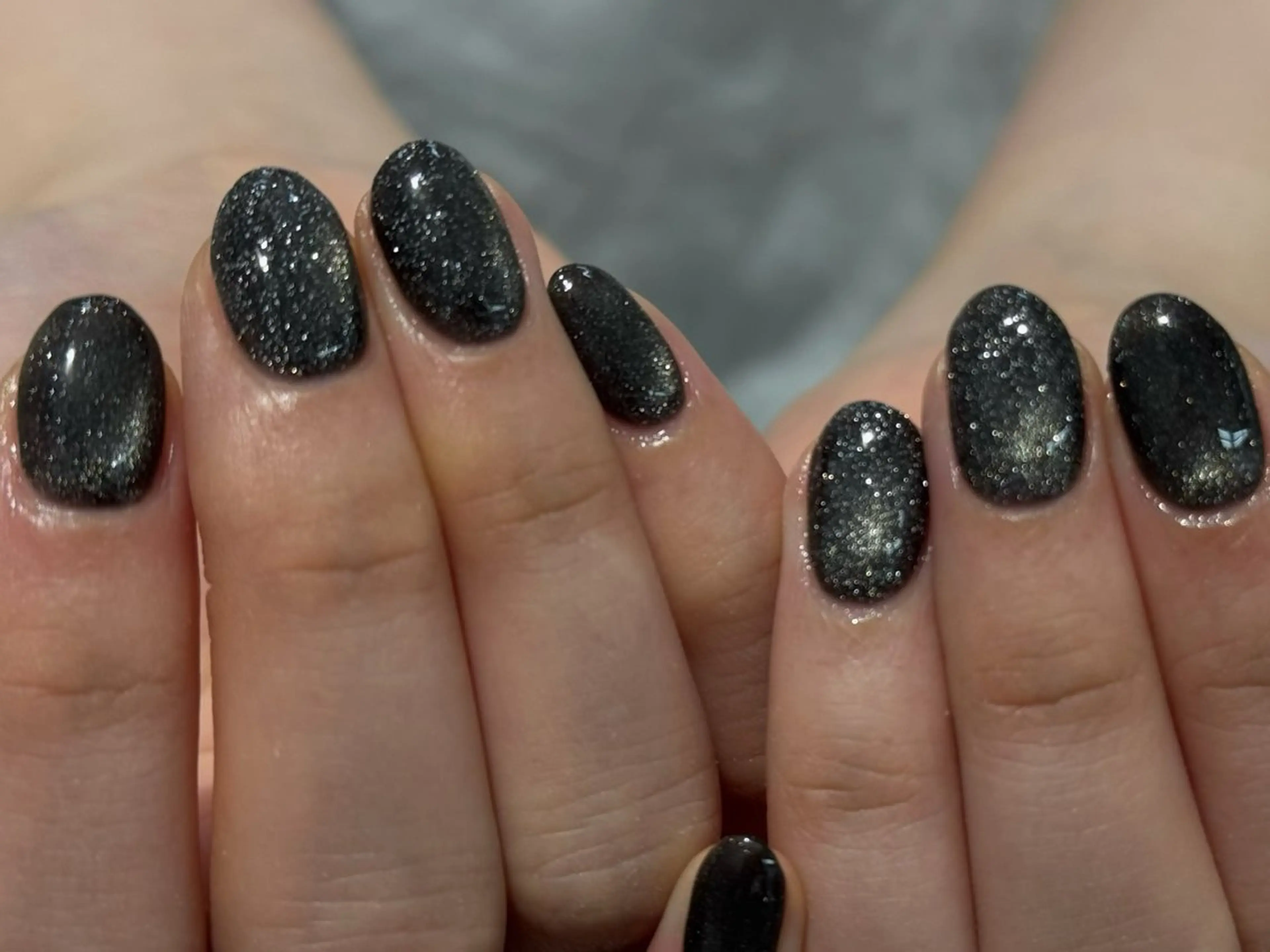 ネイル チークネイル フレンチネイル 韓国ネイル マグネットネイル 持ち込み ハンドネイル Hi nail🎀 池袋kozueのネイルデザイン