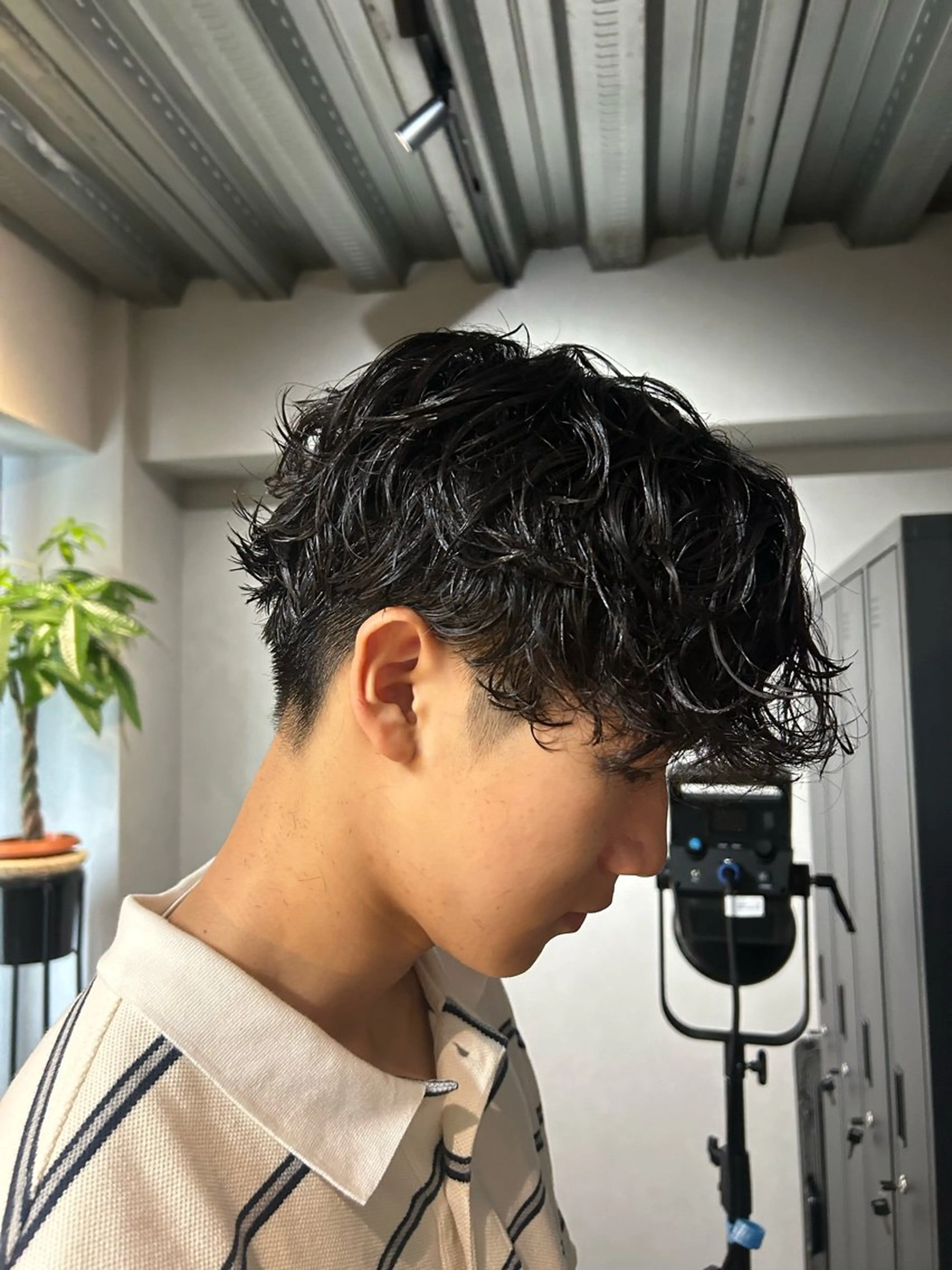 パーマ メンズ メンズパーマ専門店 【店長】⚜️イチカワのヘアスタイル