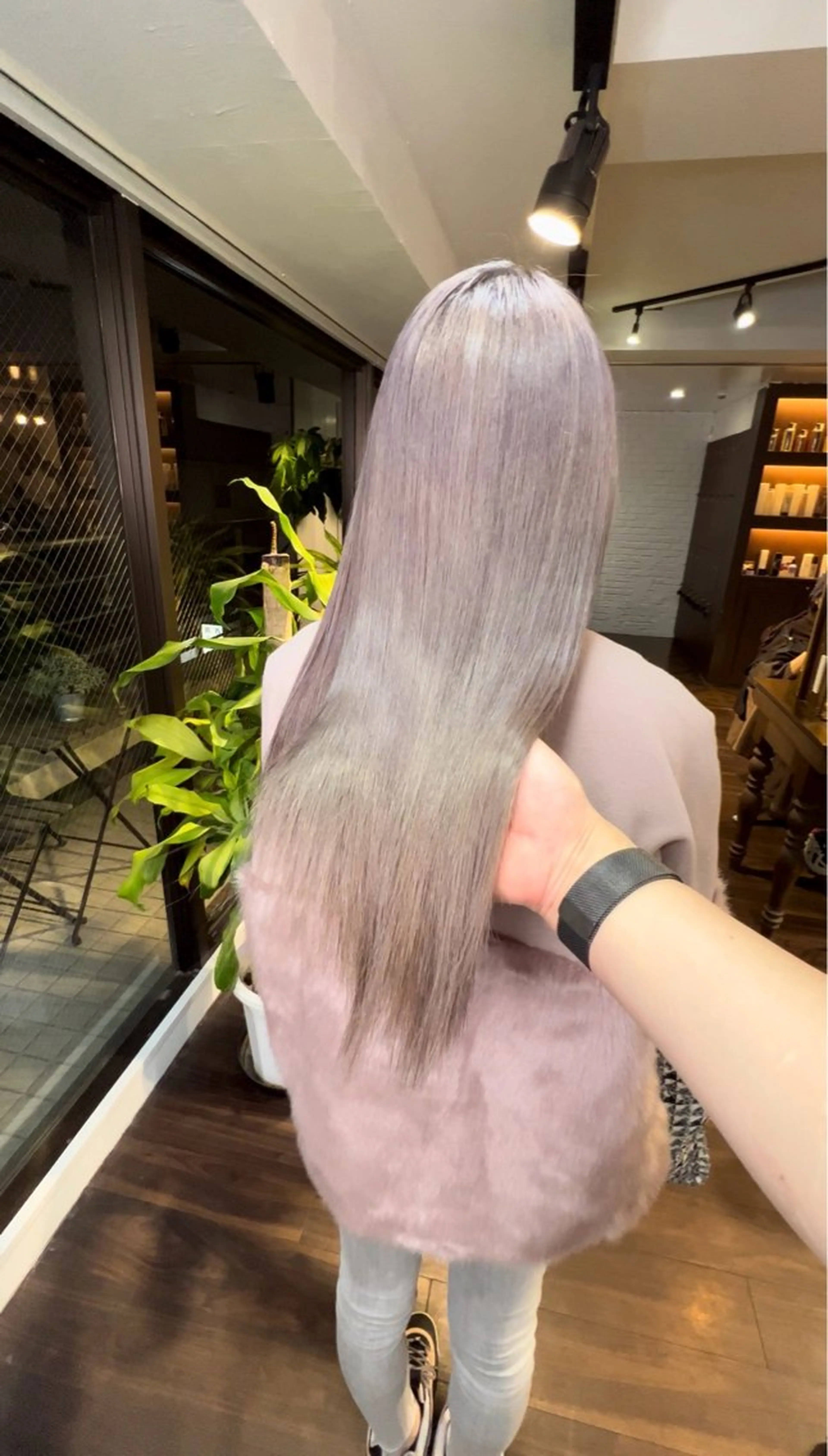 ロング カラー 🧡梅田ハイトーン カラー🧡runaのヘアスタイル