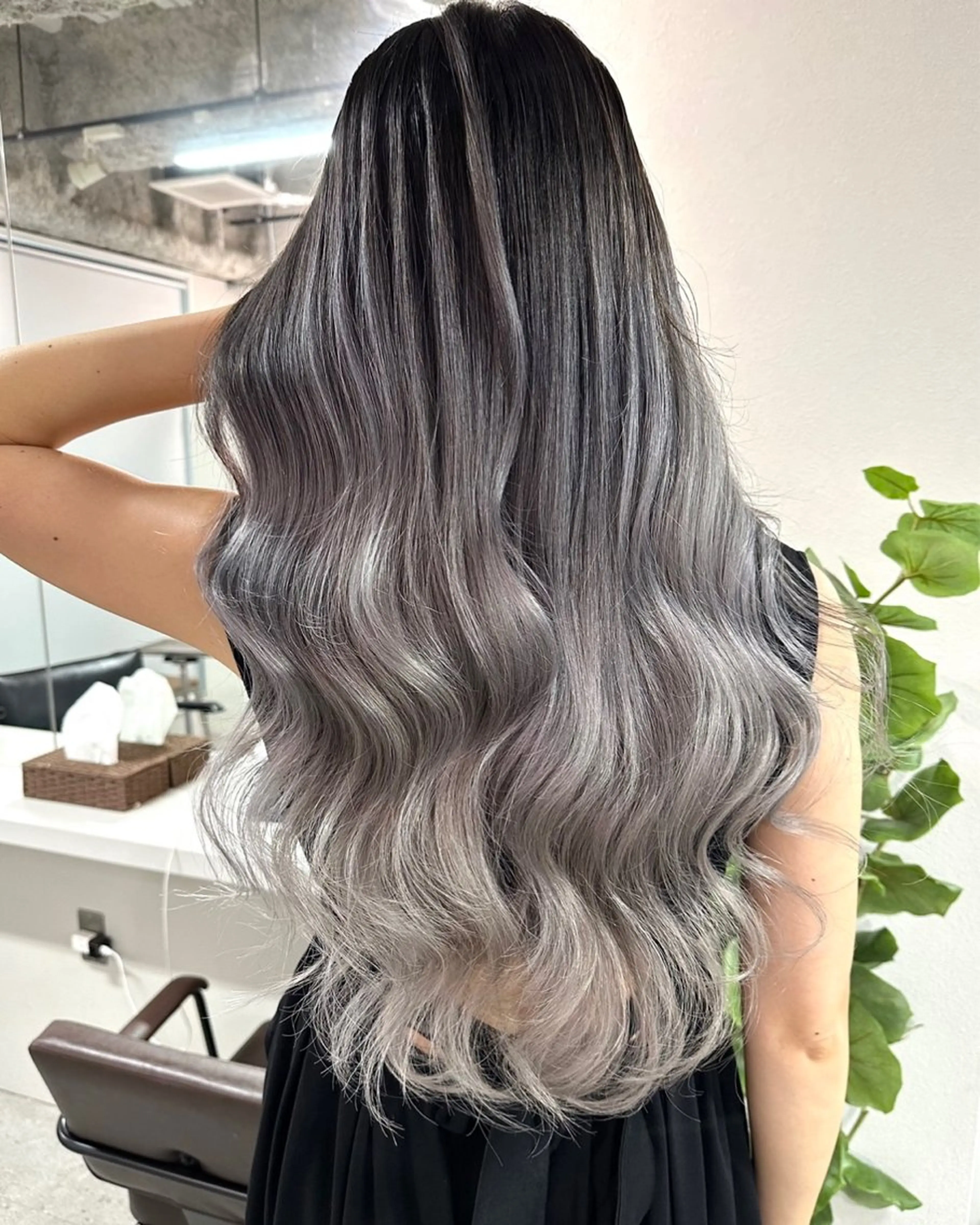 ロング カラー 糸川 伸樹のヘアスタイル