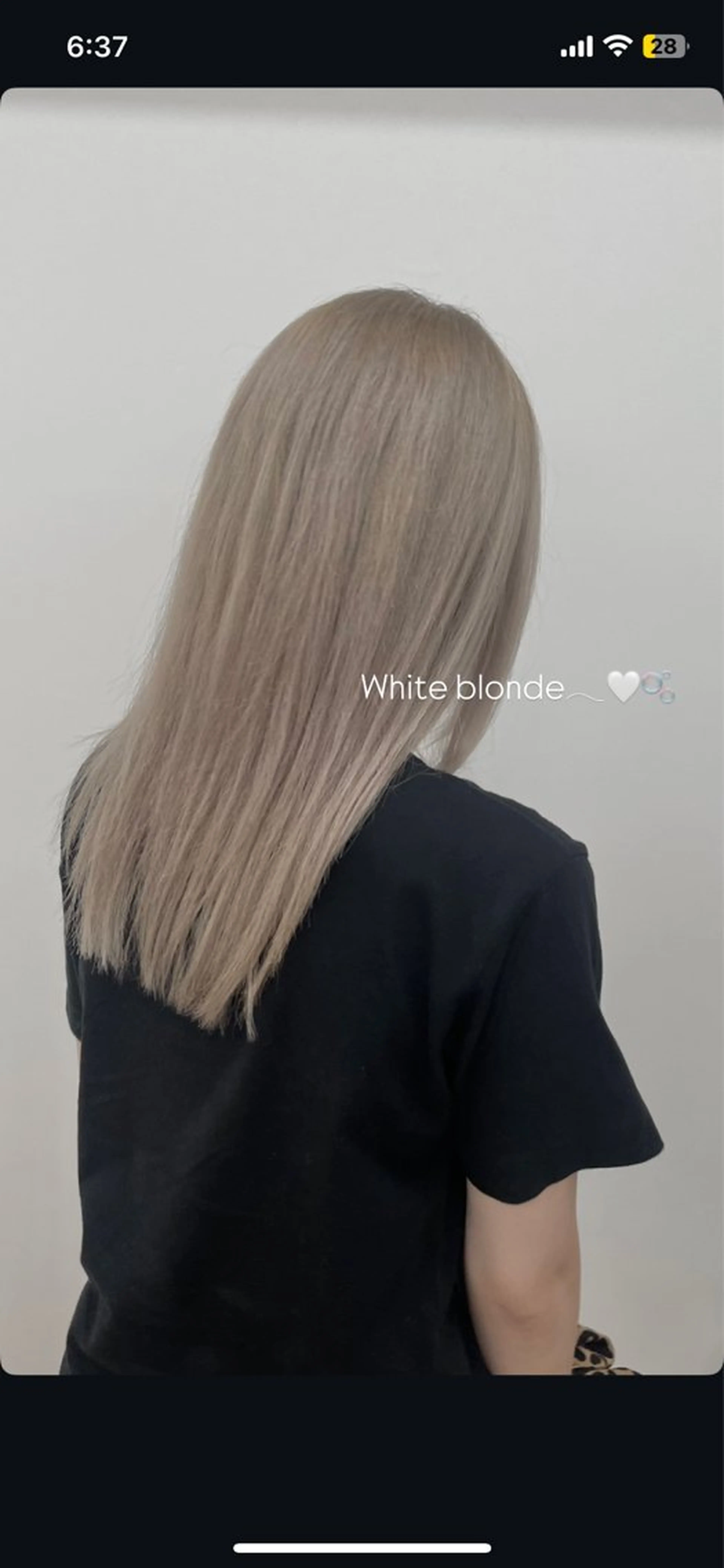 《4月16日限定❕❕》ブリーチリタッチ➕カラー🎀♡の写真