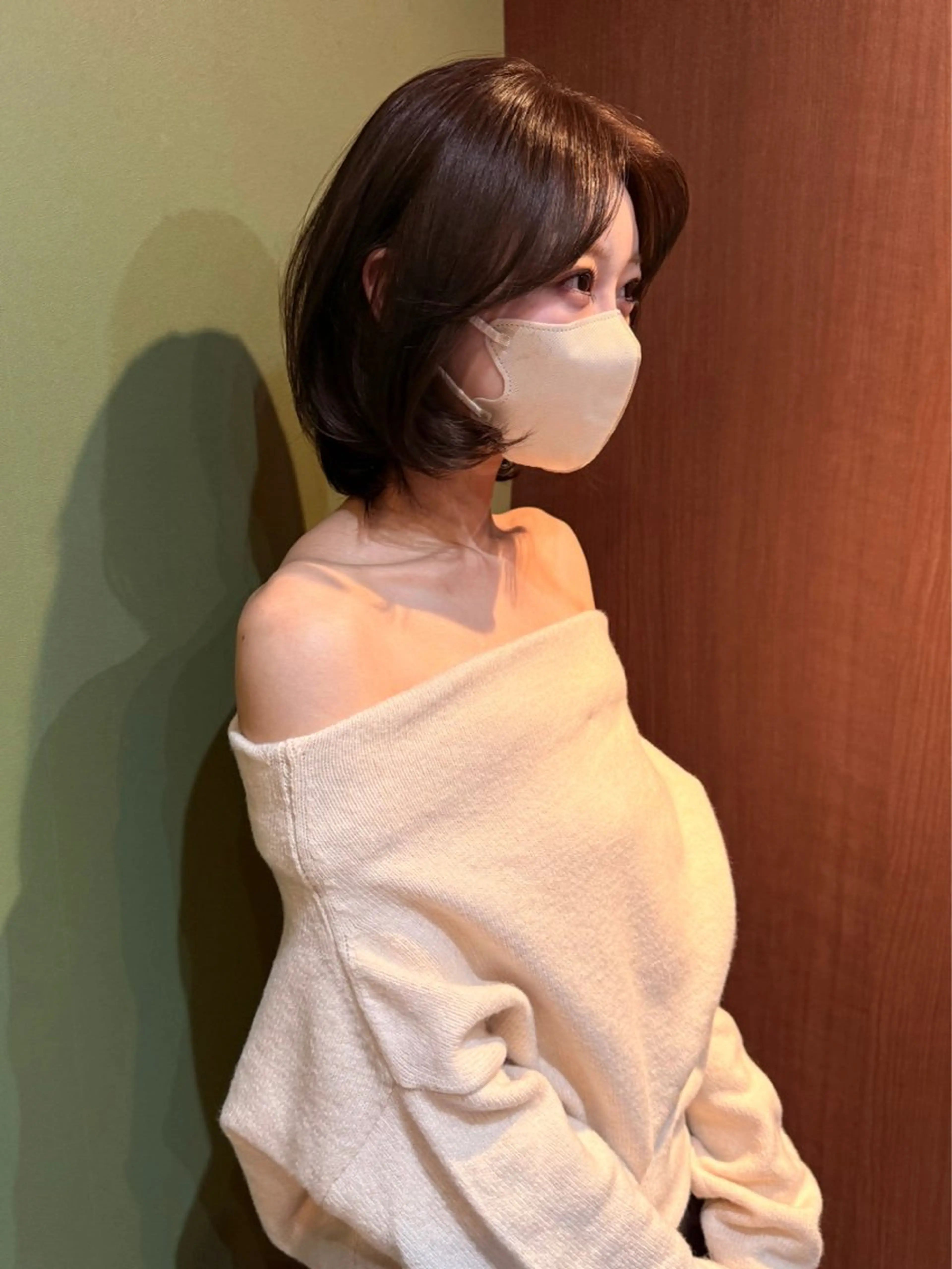 ミディアム カラー カット ヘアカラー トリートメント mai / linoah˚✧のヘアスタイル