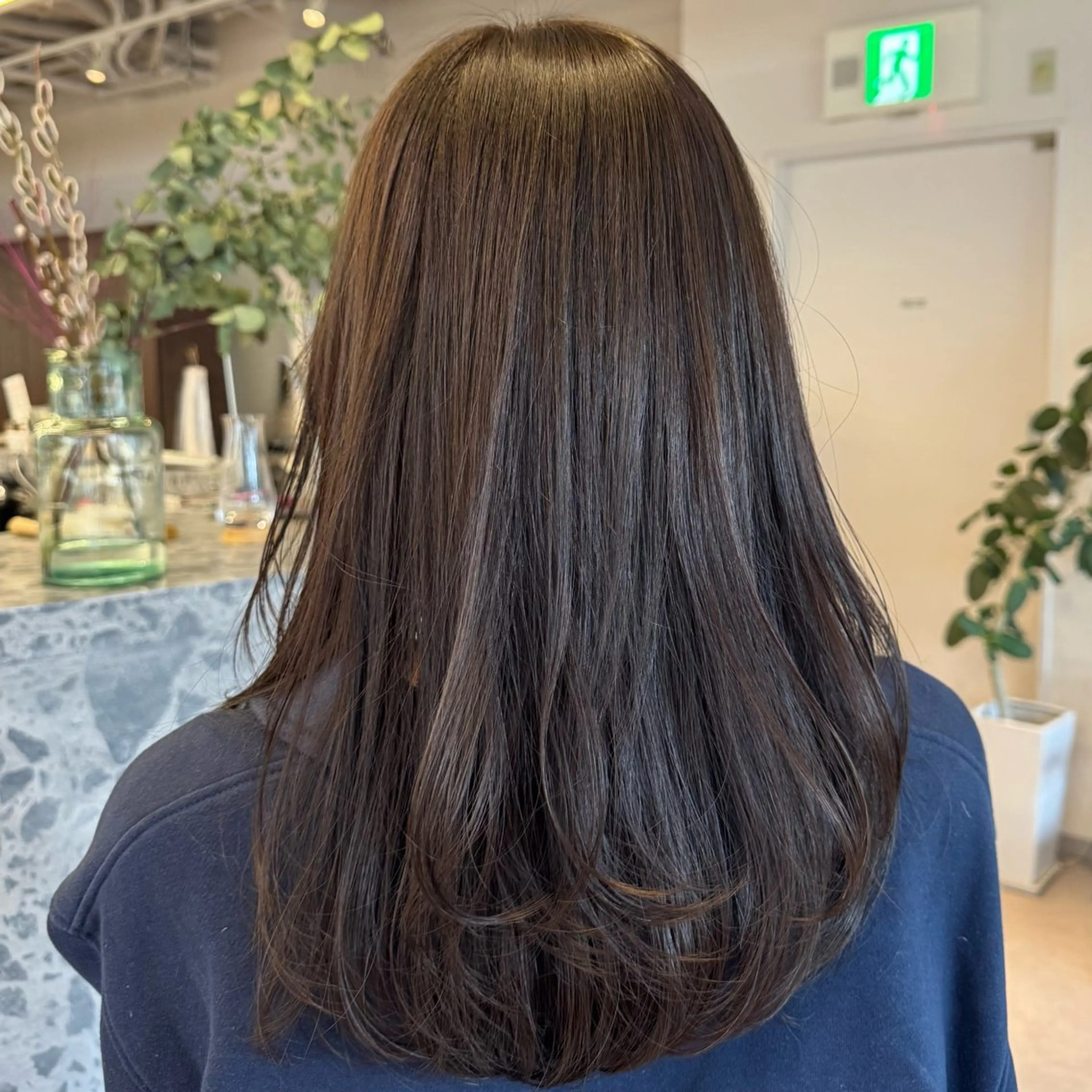 ワンカールできまるレイヤーカット+ 透明感カラー⭐️の写真