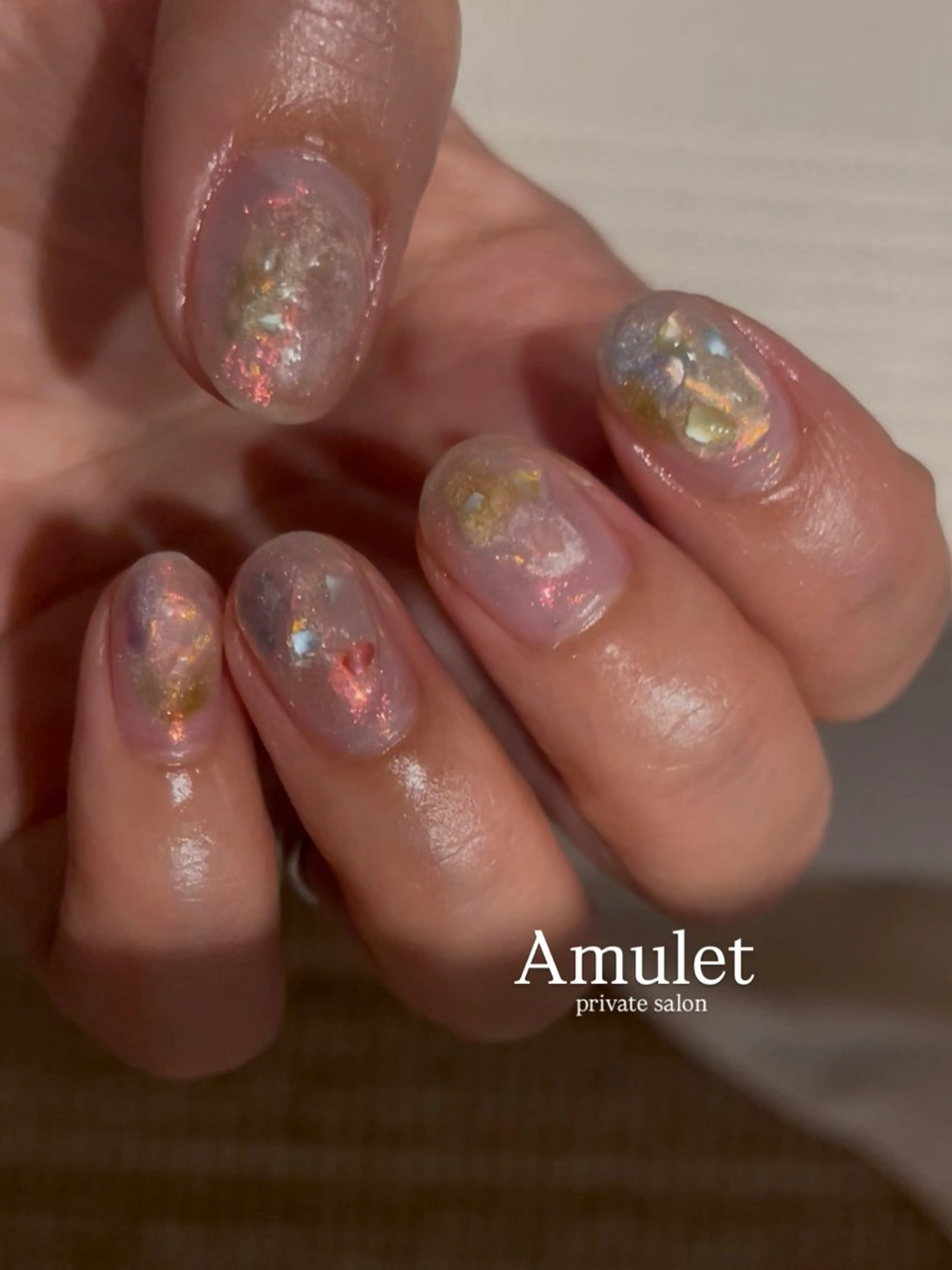 ネイル ハンドネイル Amulet 齊藤のネイルデザイン