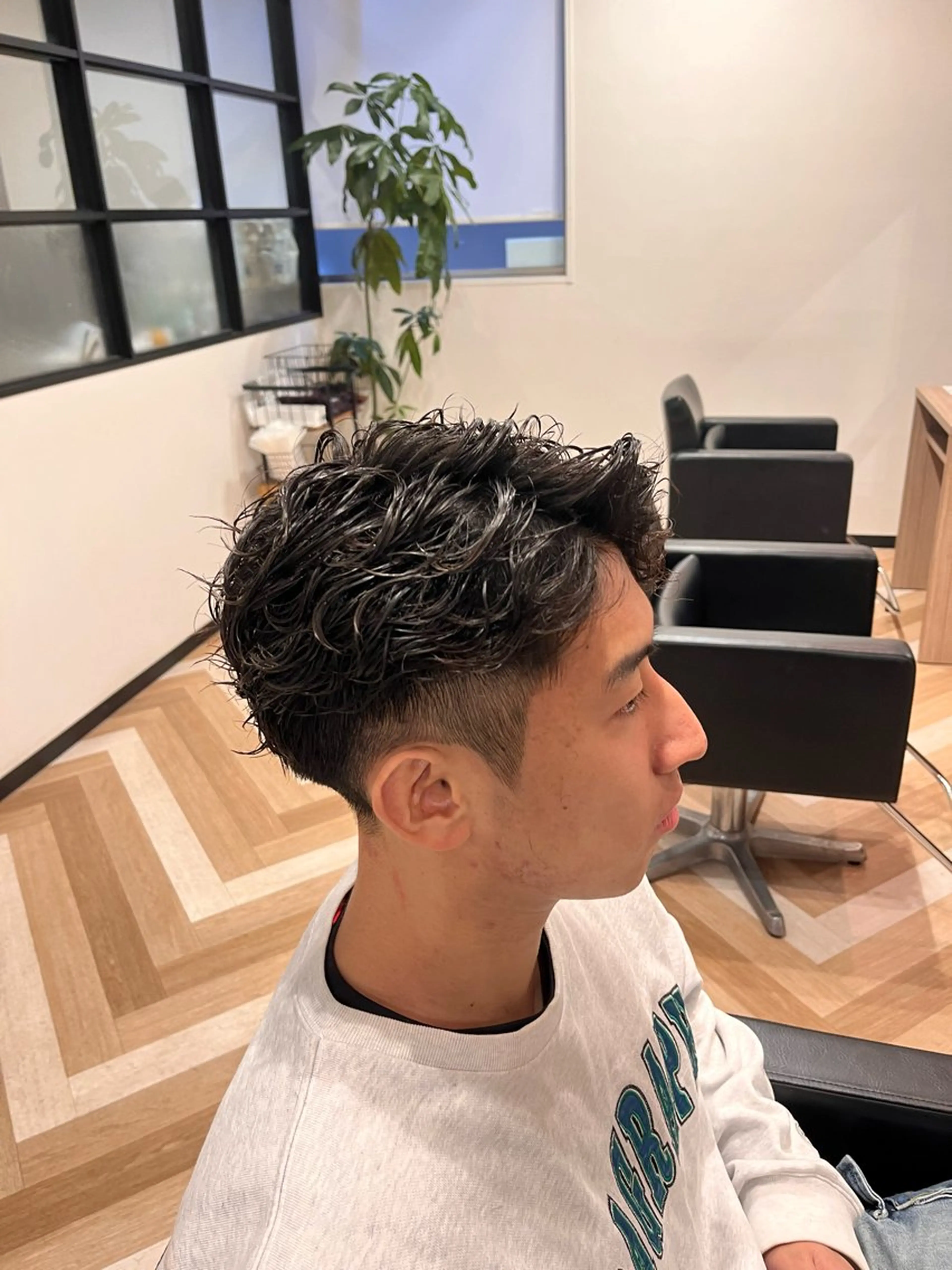 パーマ メンズ カット パーマ ✨山岸　泰輝 ARISE✨のヘアスタイル